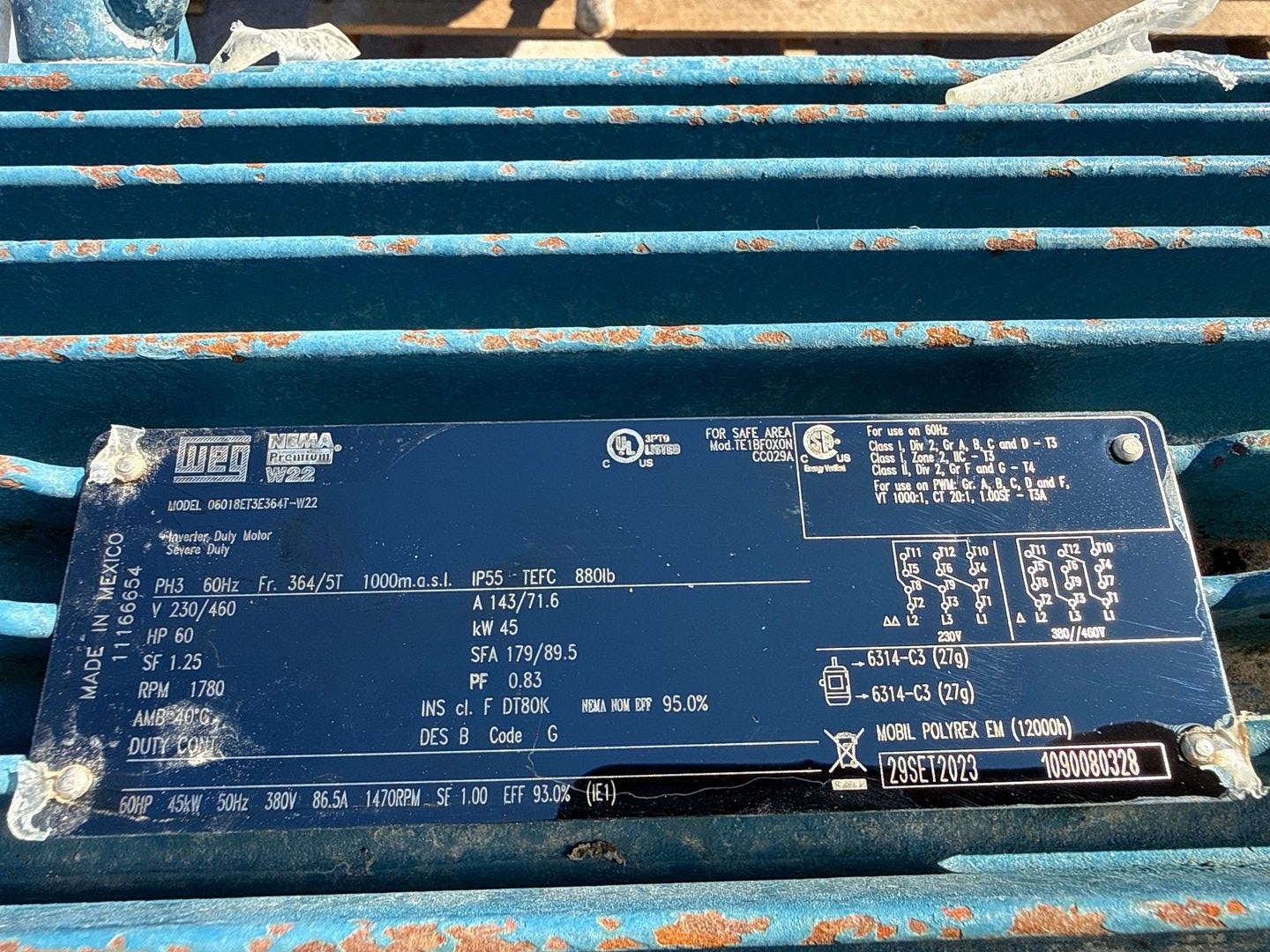 SUMMIT 3196 PUMP & 60HP MOTOR ASSEMBLY - undefined