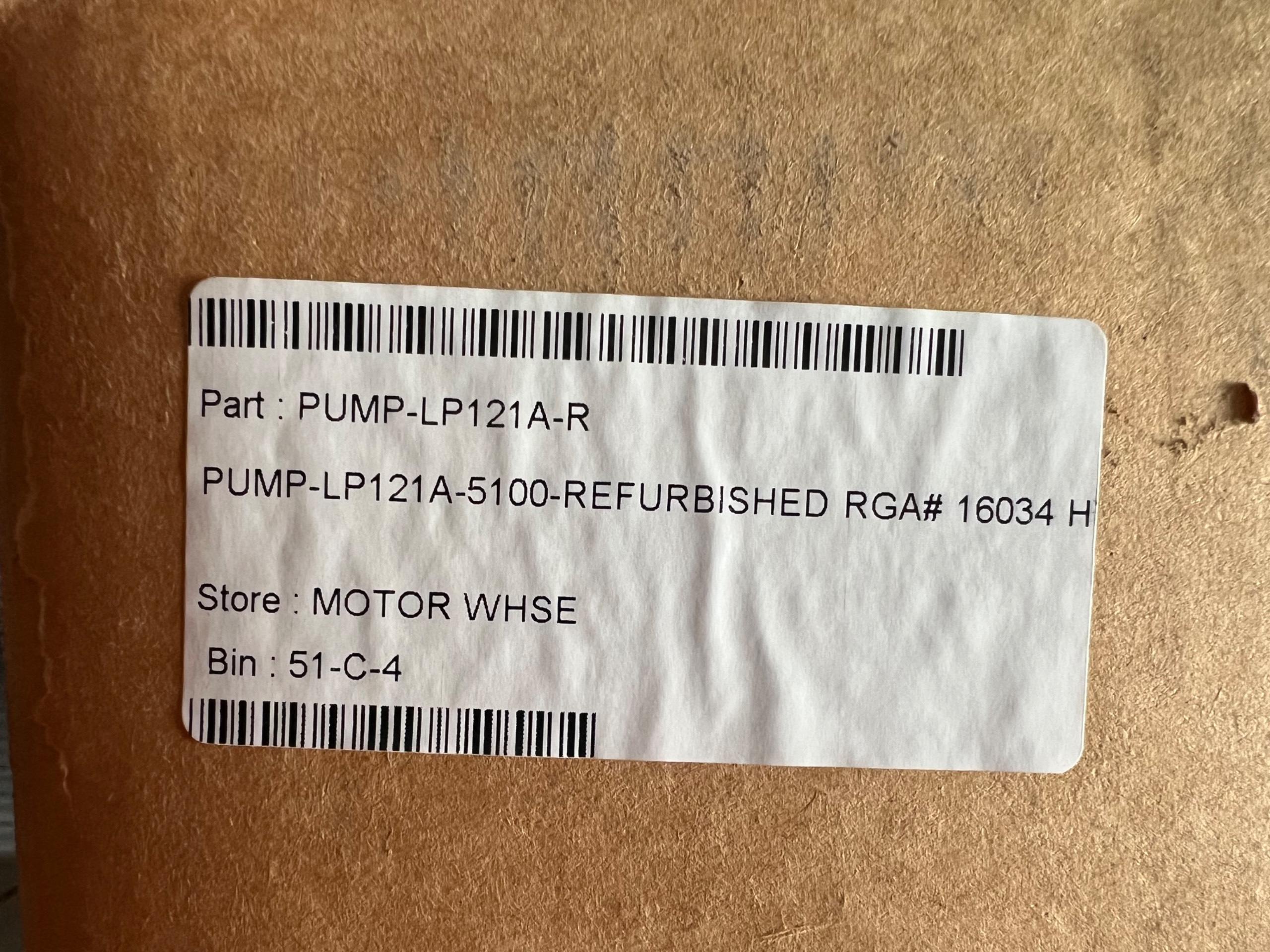 GIANT LP121A-5100 PUMP - undefined
