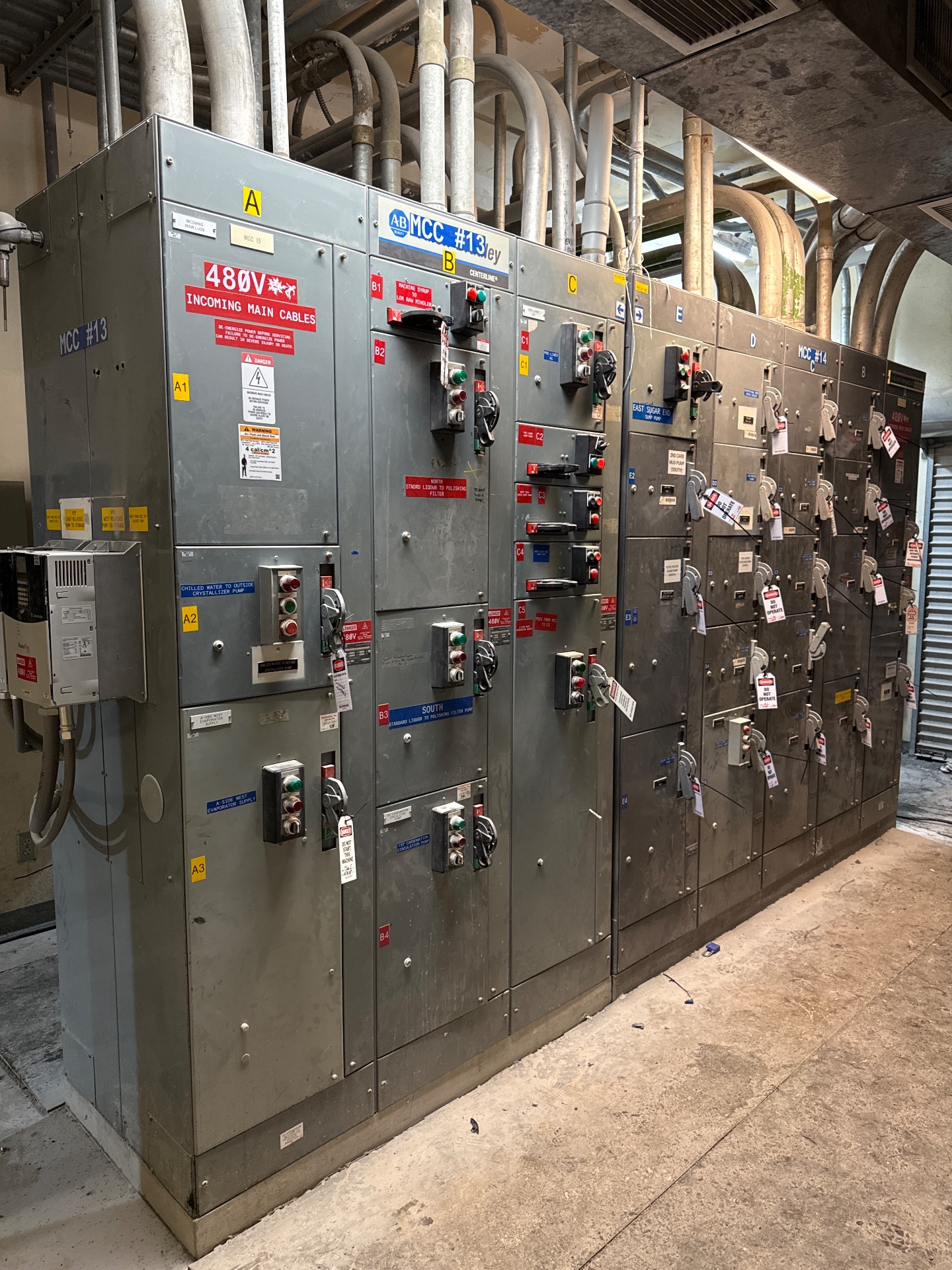 CONTENTS OF ELECTRICAL ROOM - undefined