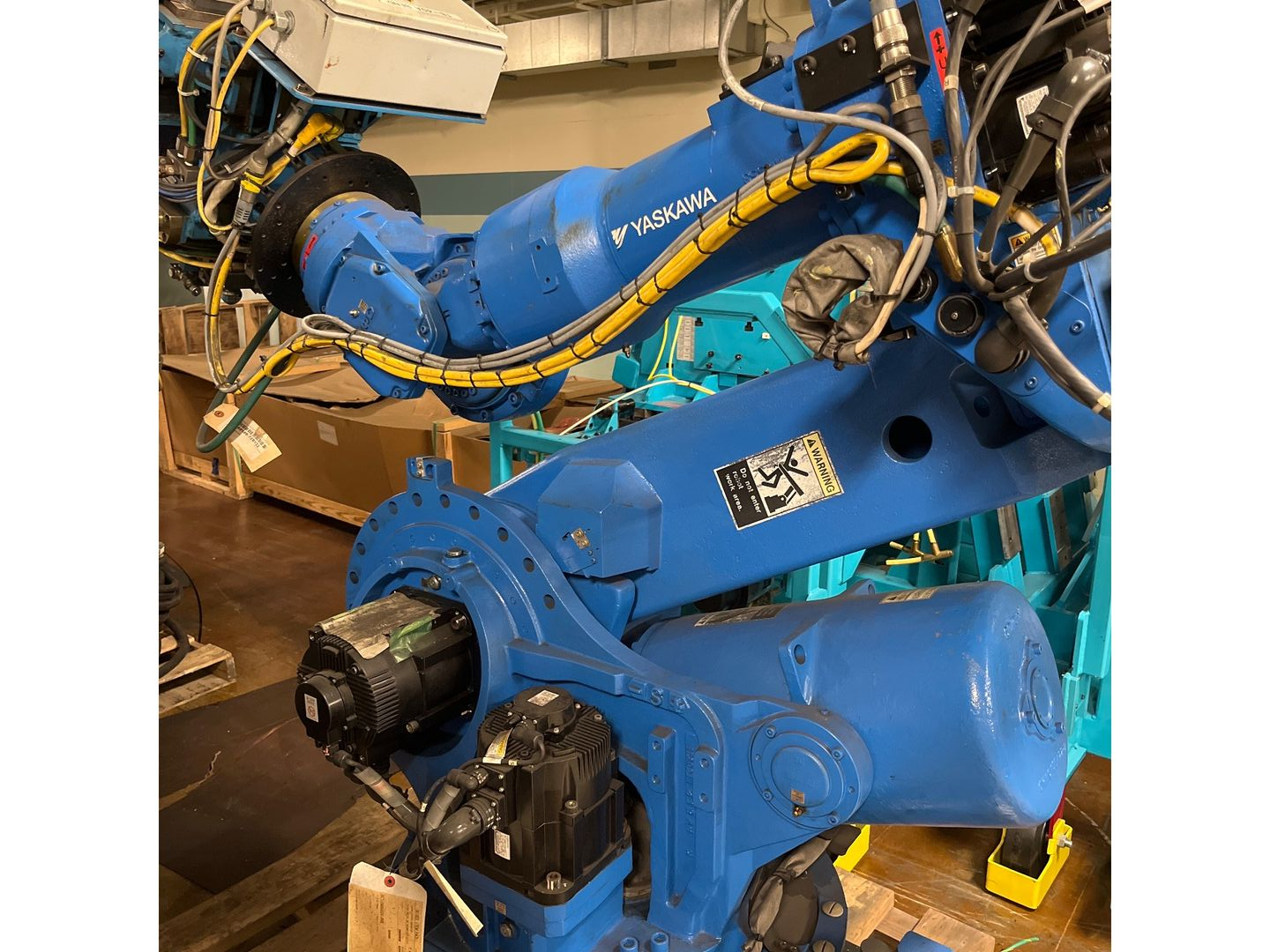 2014 YASKAWA MOTOMAN ES280D ARTICULATED ROBOT & DX100 CONTROLLER ASSEMBLY - undefined