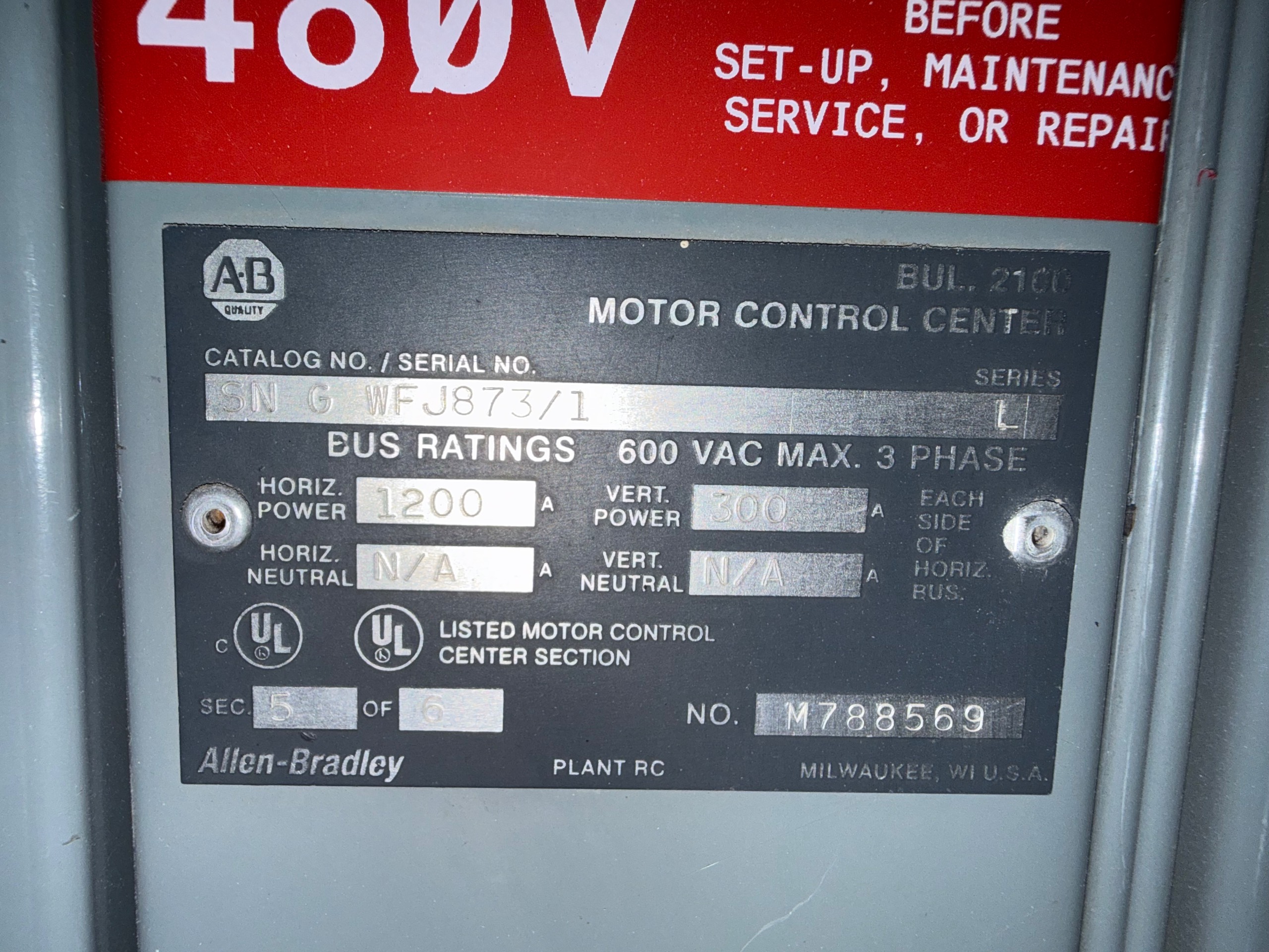 CONTENTS OF ELECTRICAL ROOM - undefined