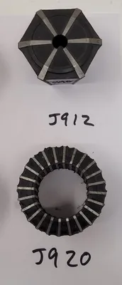 JACOBS RUBBER FLEX COLLETS - SET OF 6 - VARIOUS SIZES (J910, J911, J912, J913, J916, J920) - undefined