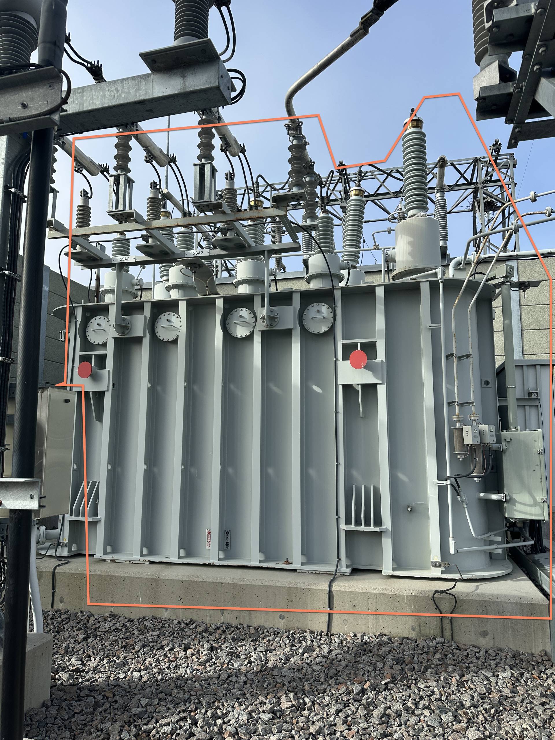 2009 VON ROLL TRANSFORMERS LTD TRANSFORMER 41.7MVA 115/44KV 136981 - undefined