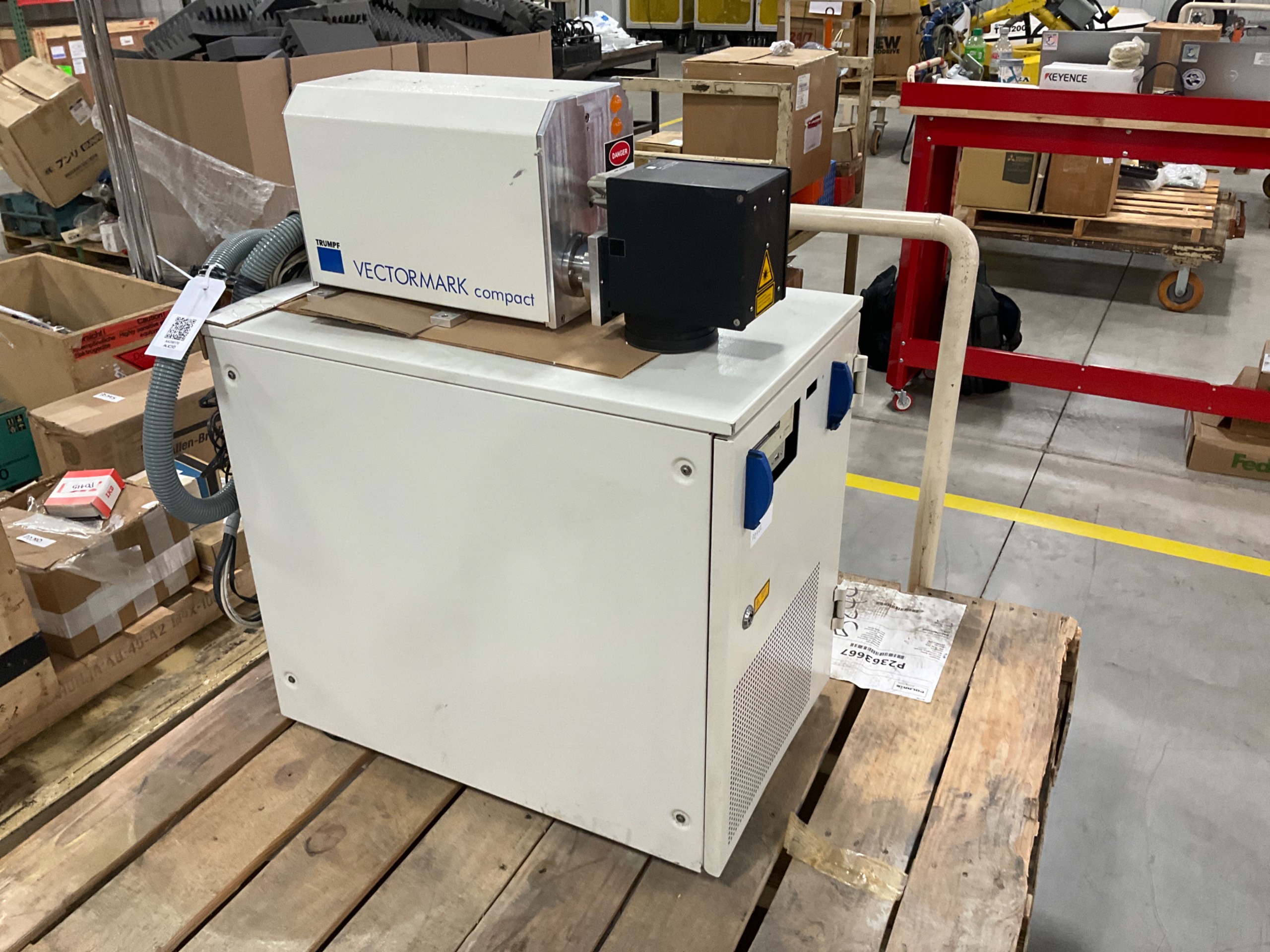 2008 TRUMPF VECTORMARK COMPACT LASER MARKING SYSTEM - undefined