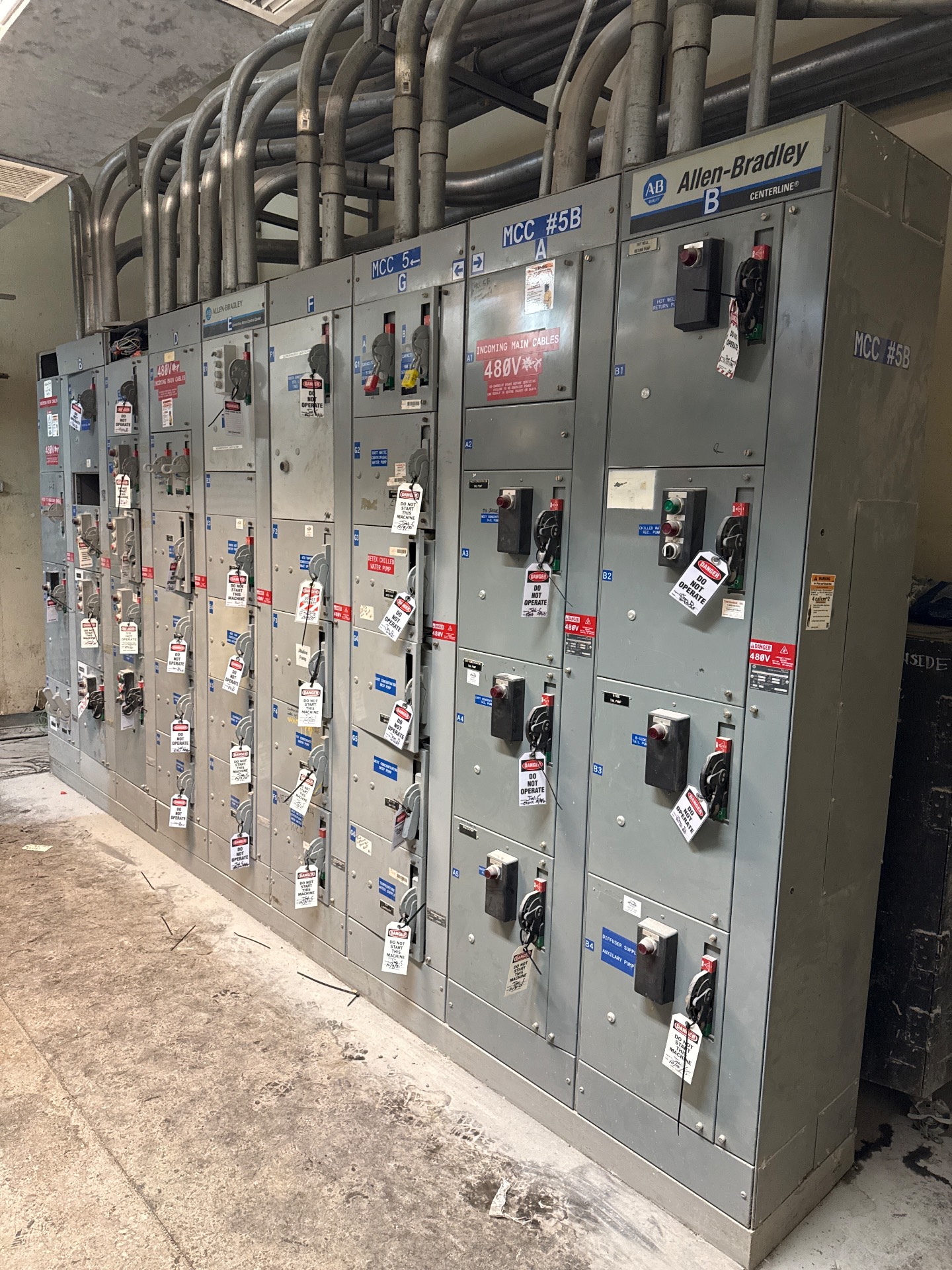 CONTENTS OF ELECTRICAL ROOM - undefined