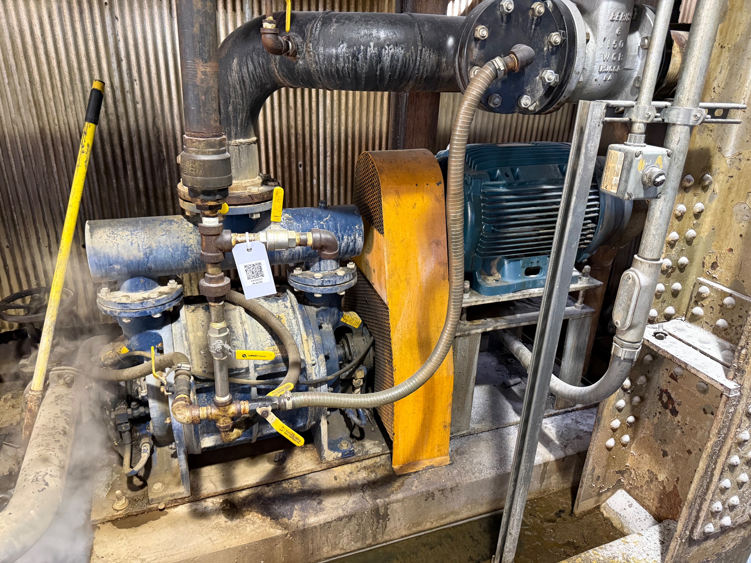 NASH 403 PUMP & 40 HP MOTOR ASSEMBLY - undefined