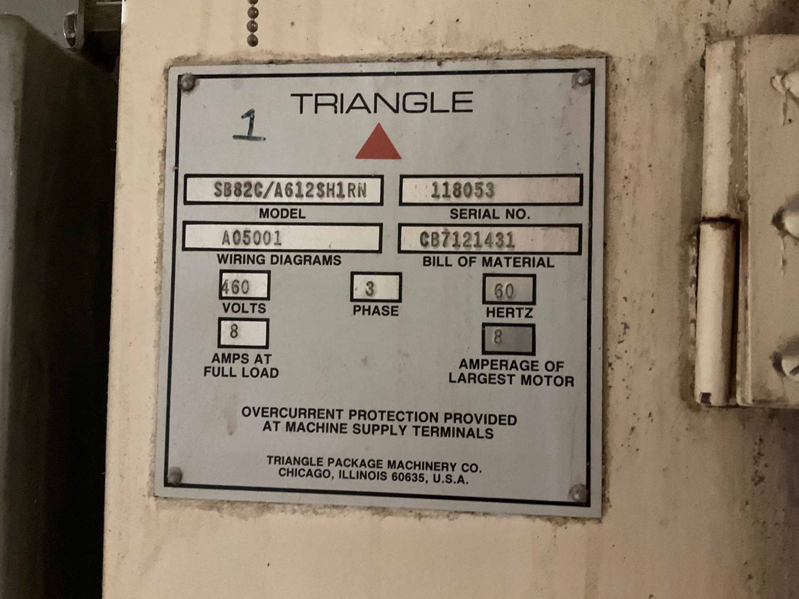 TRIANGLE SB82C/A612H1RNS BAGGER - undefined