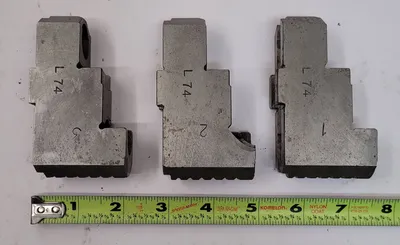 PRATT BURNERD CHUCK JAWS - 3 PIECE - undefined