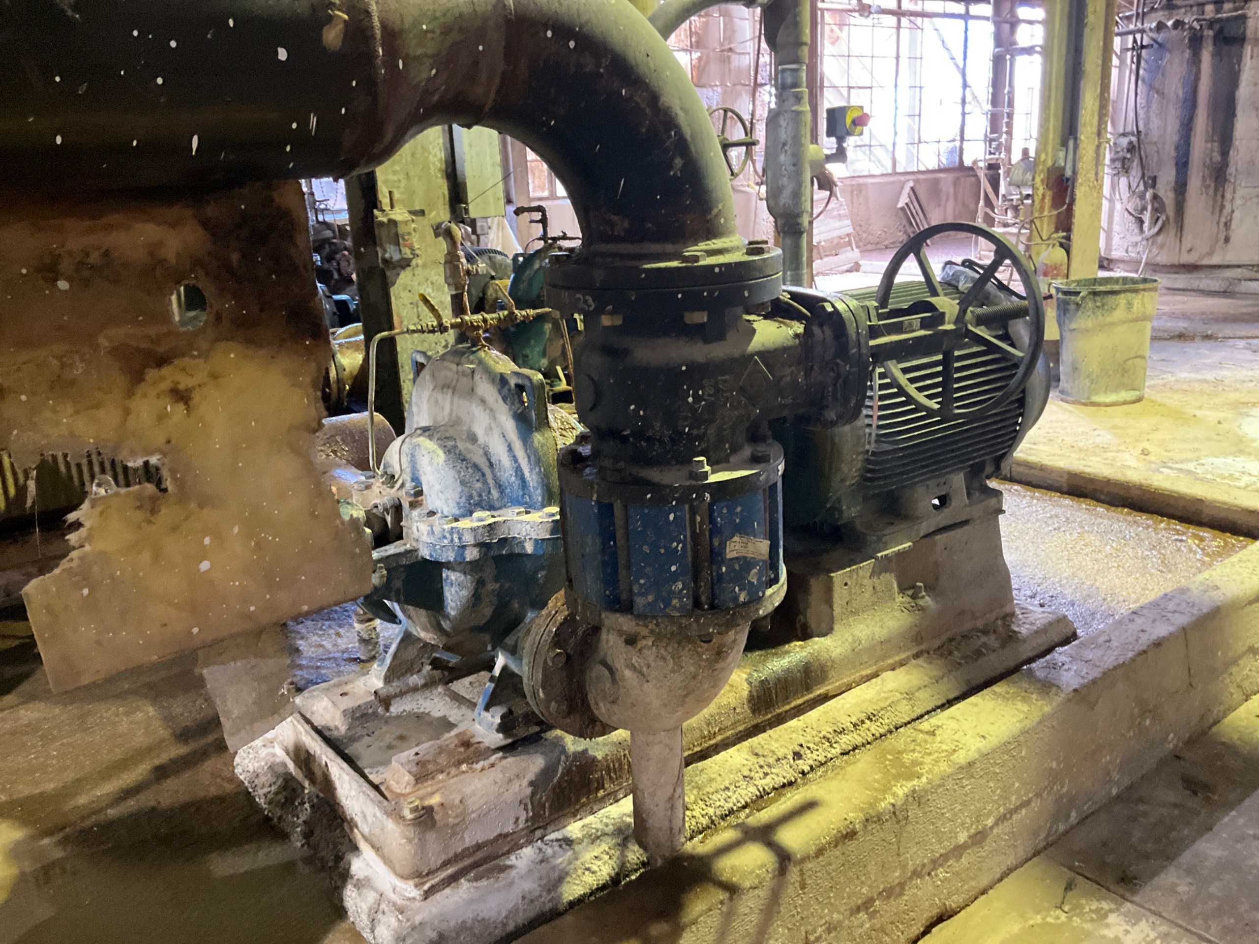 GOULDS PUMP & 100HP MOTOR ASSEMBLY - undefined
