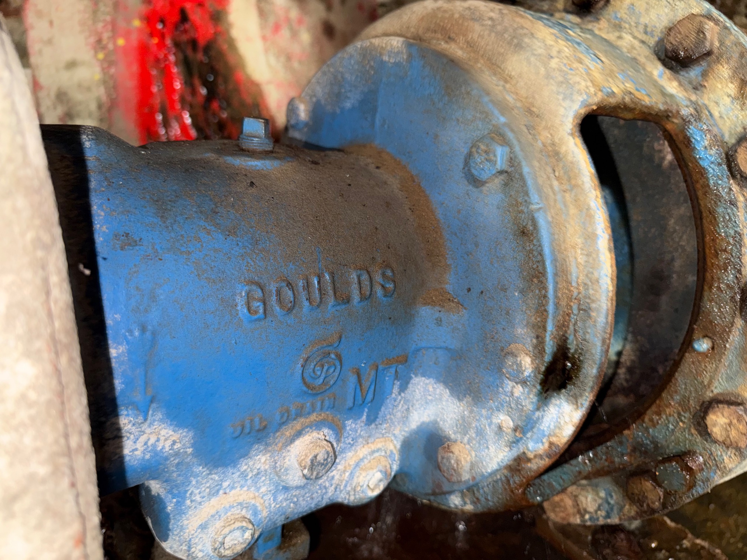 GOULDS PUMP & 25HP MOTOR ASSEMBLY - undefined