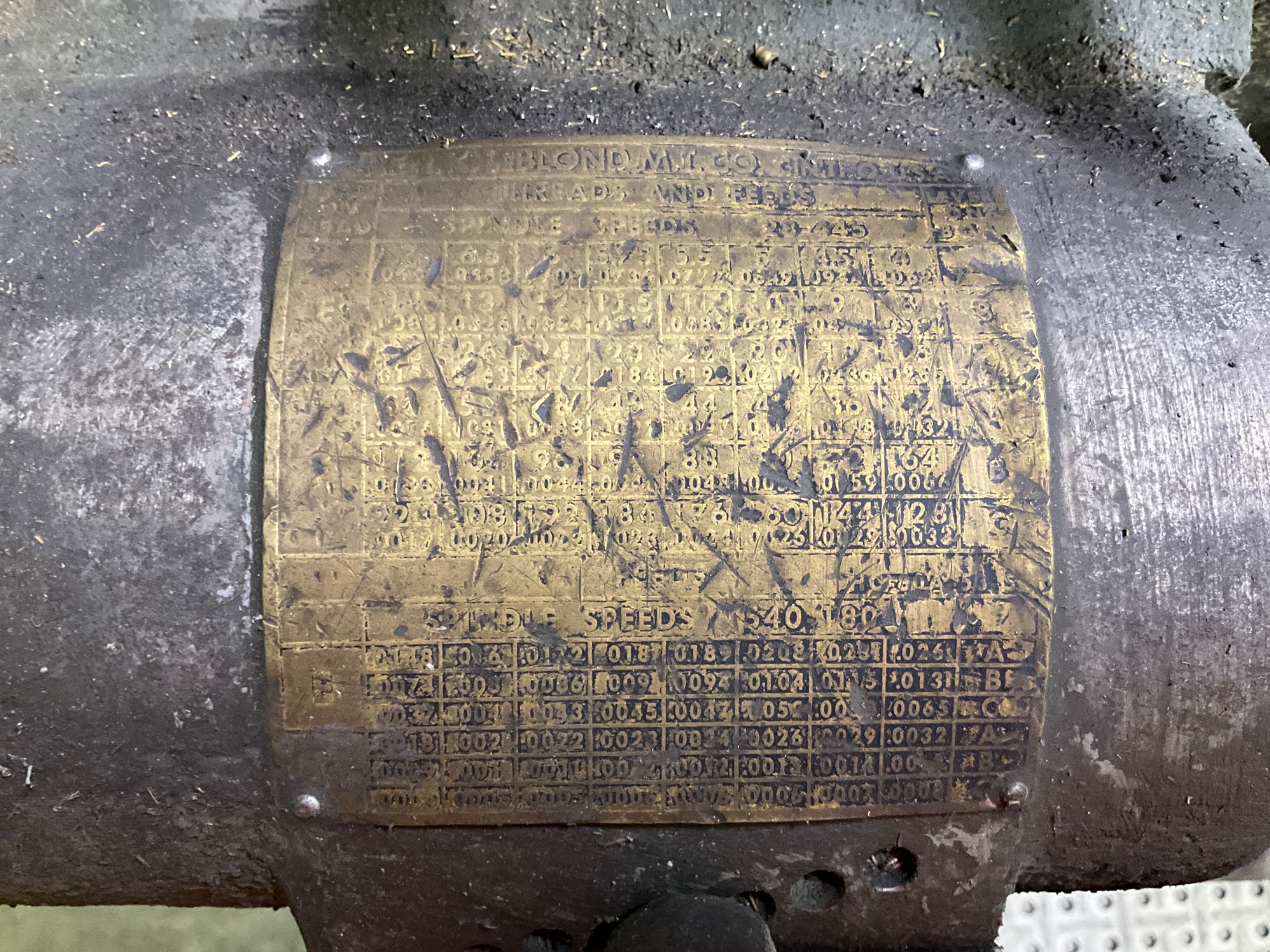 LEBLOND DUAL DRIVE MANUAL LATHE - undefined