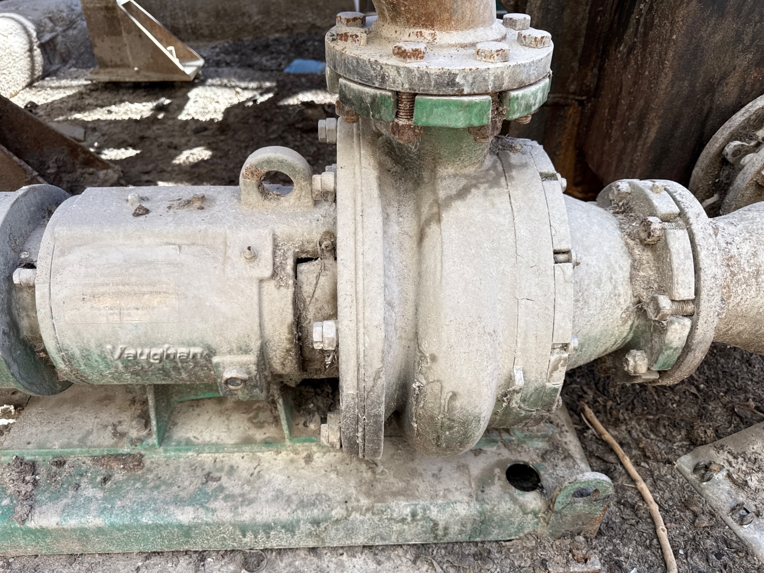 VAUGHAN DISINTEGRATOR SLURRY PUMP AND MOTOR ASSEMBLY - undefined