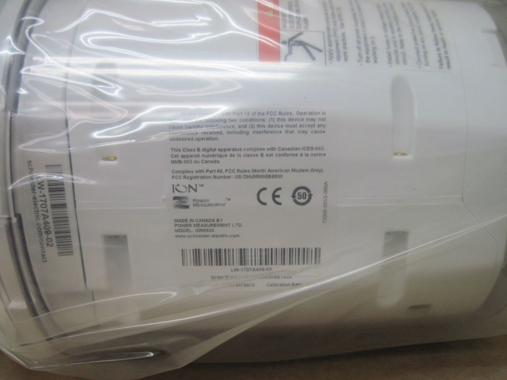 SQUARE D ION8650 POWER FACTOR PANEL METER - undefined