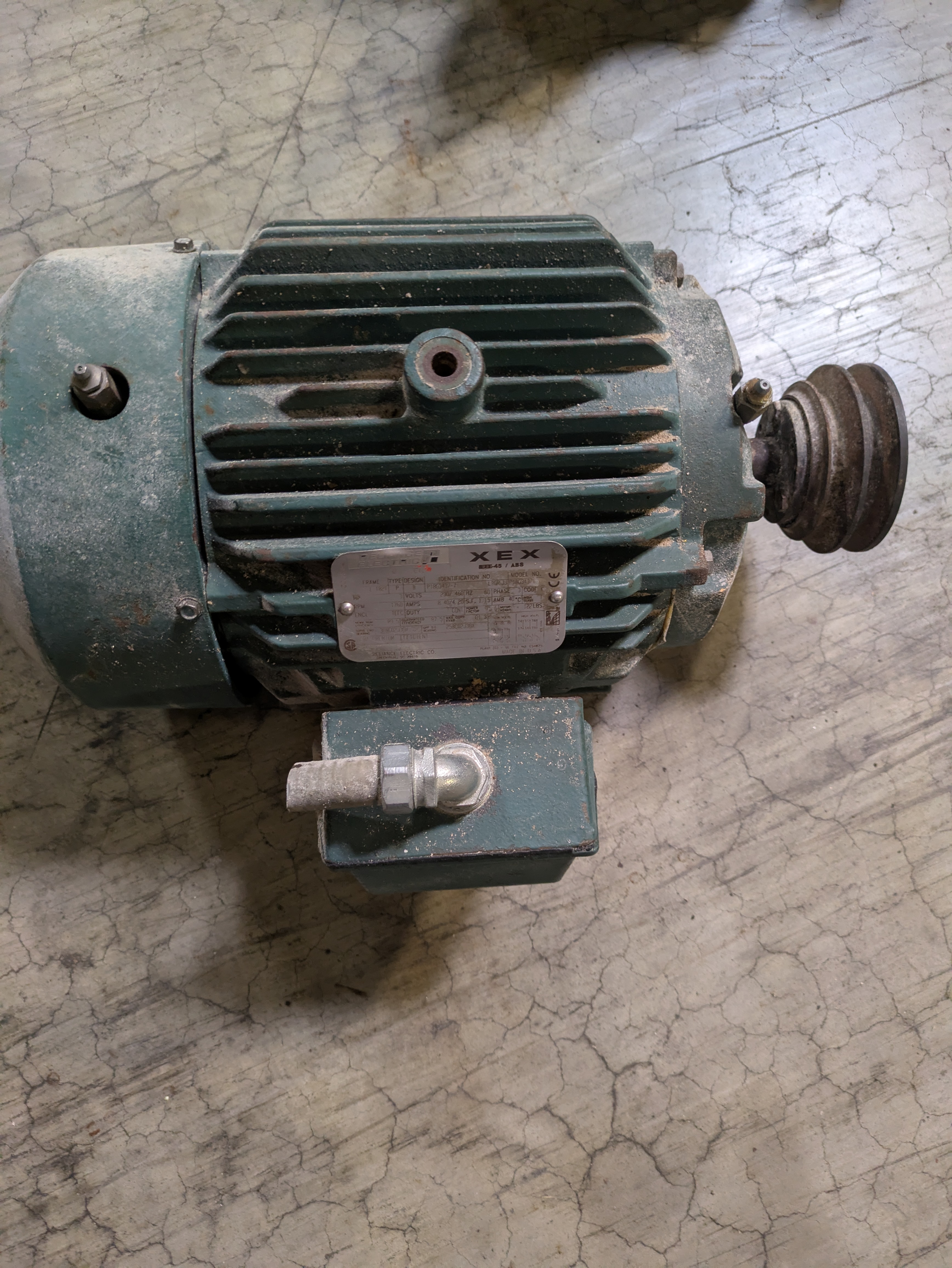 RELIANCE ELECTRIC P18G3437B AC MOTOR - undefined