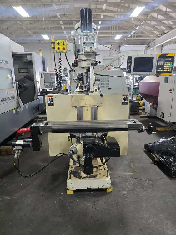 1978 BRIDGEPORT EZ TRAK SX VERTICAL MILL 9X48" TBL 2HP 33.5"X 12"Y 60-4200 RPM R8 - undefined