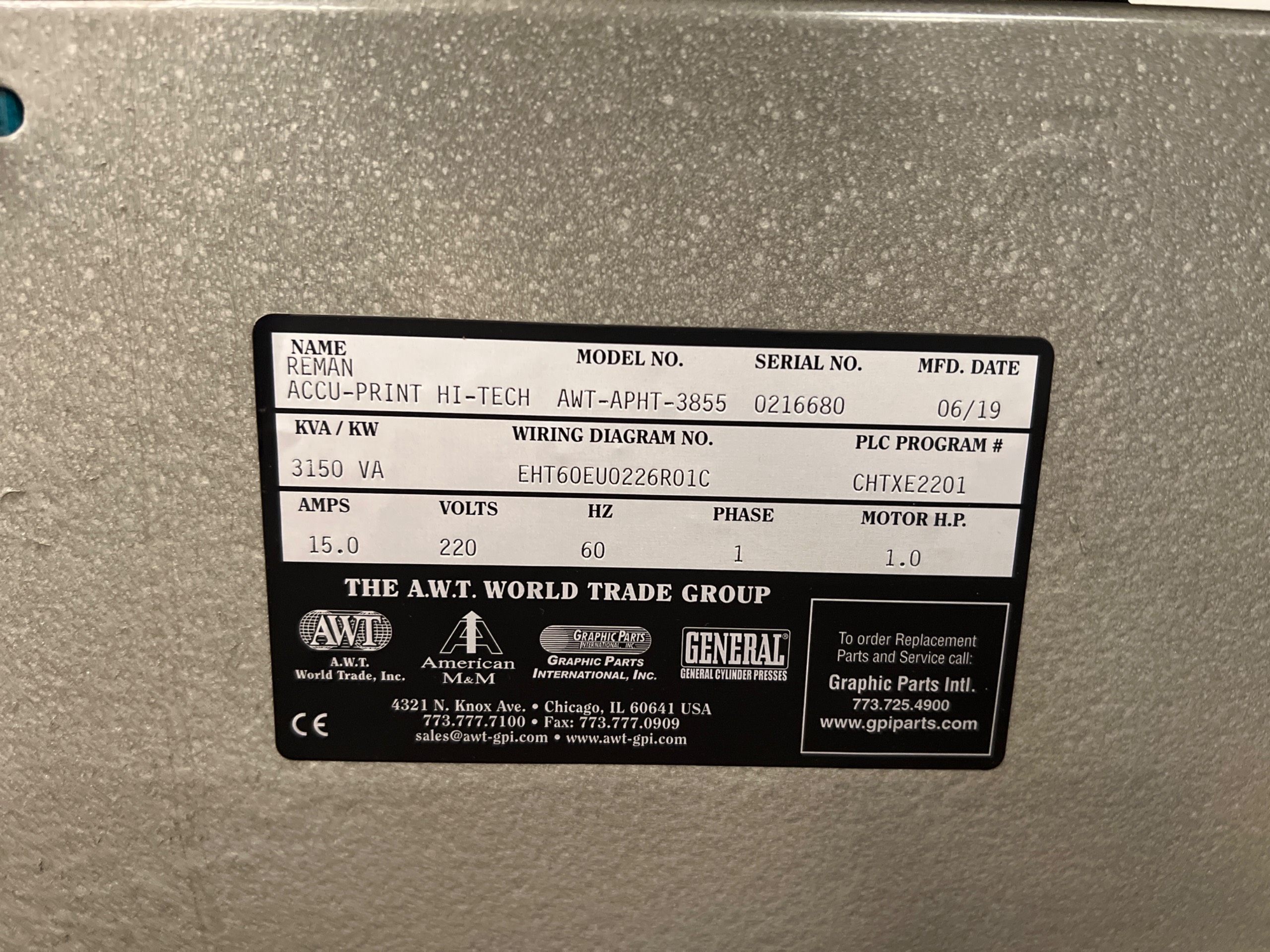 2019 AWT AWT-APHT-3855 FLATBED SCREEN PRINTING PRESS - undefined