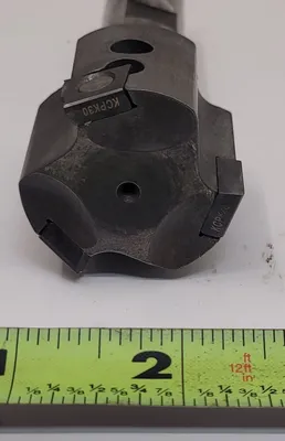 HERTEL INDEXABLE FACE MILL, 3 FLUTE, 3.50IN OAL, .75IN SHANK DIA, 1.45IN HEAD DIA - undefined