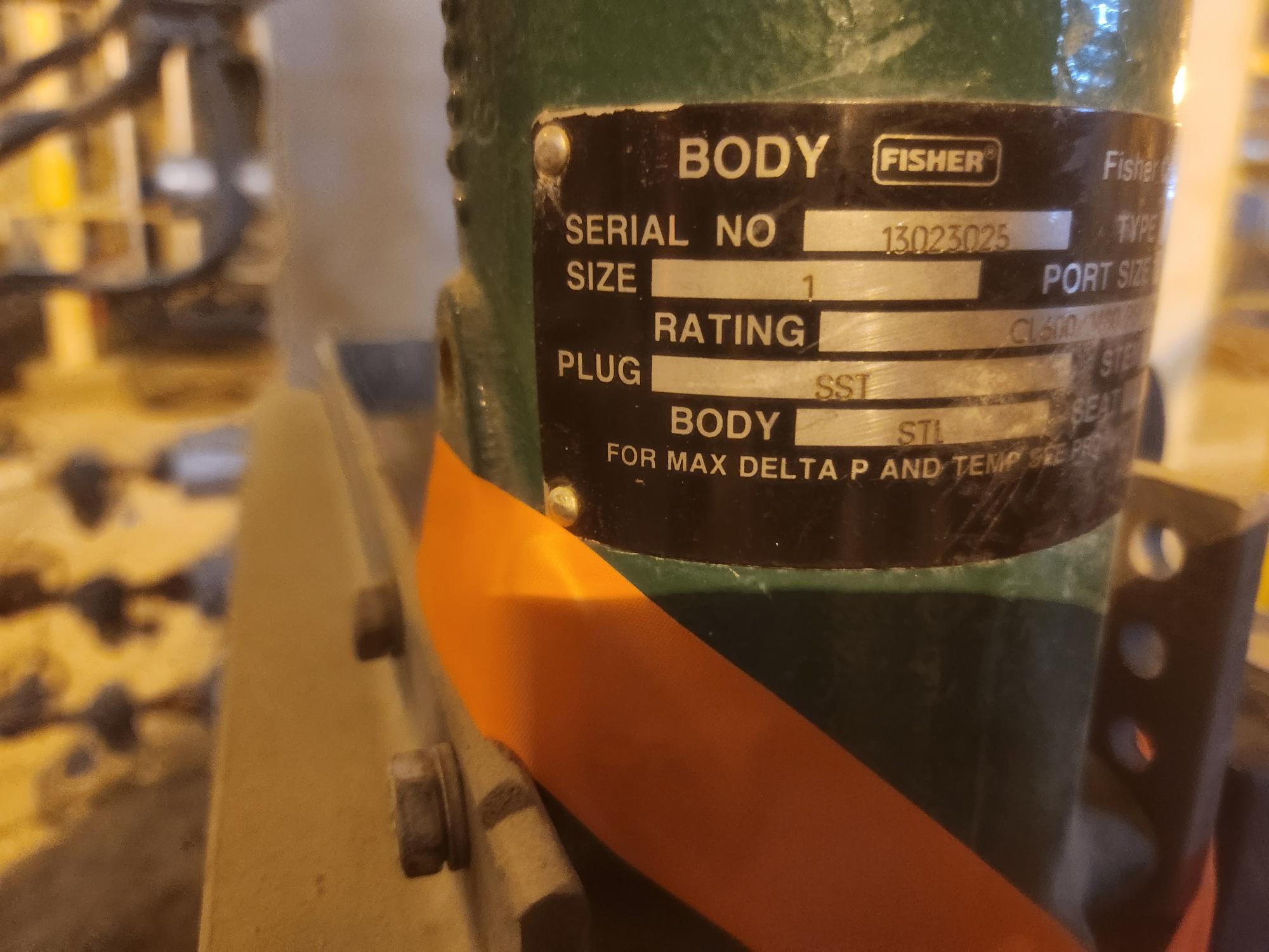 FISHER ED CONTROL VALVE & 667 ACTUATOR ASSEMBLY - undefined