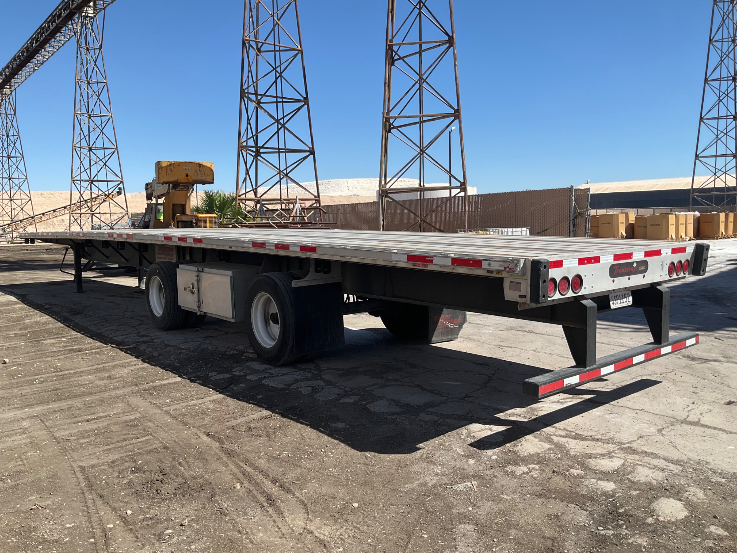 2019 TRANSCRAFT 554C FLATBED TRAILER - undefined