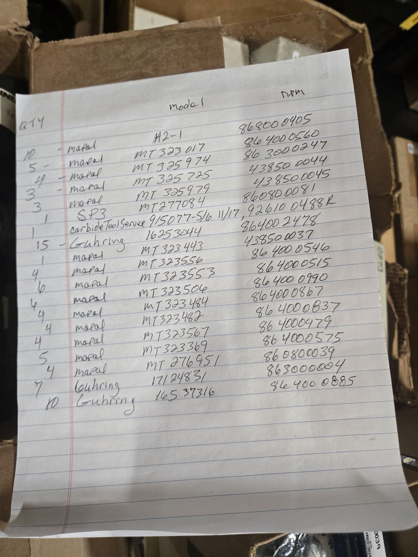 BULK QTY OF ASSORTED TOOLING - undefined