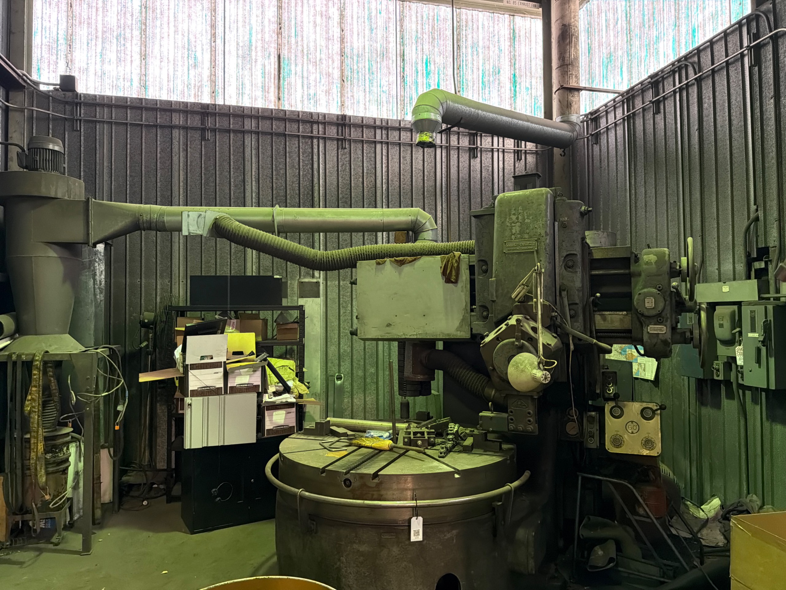 WEBSTER & BENNETT LTD.VERTICAL BORING MILL - undefined