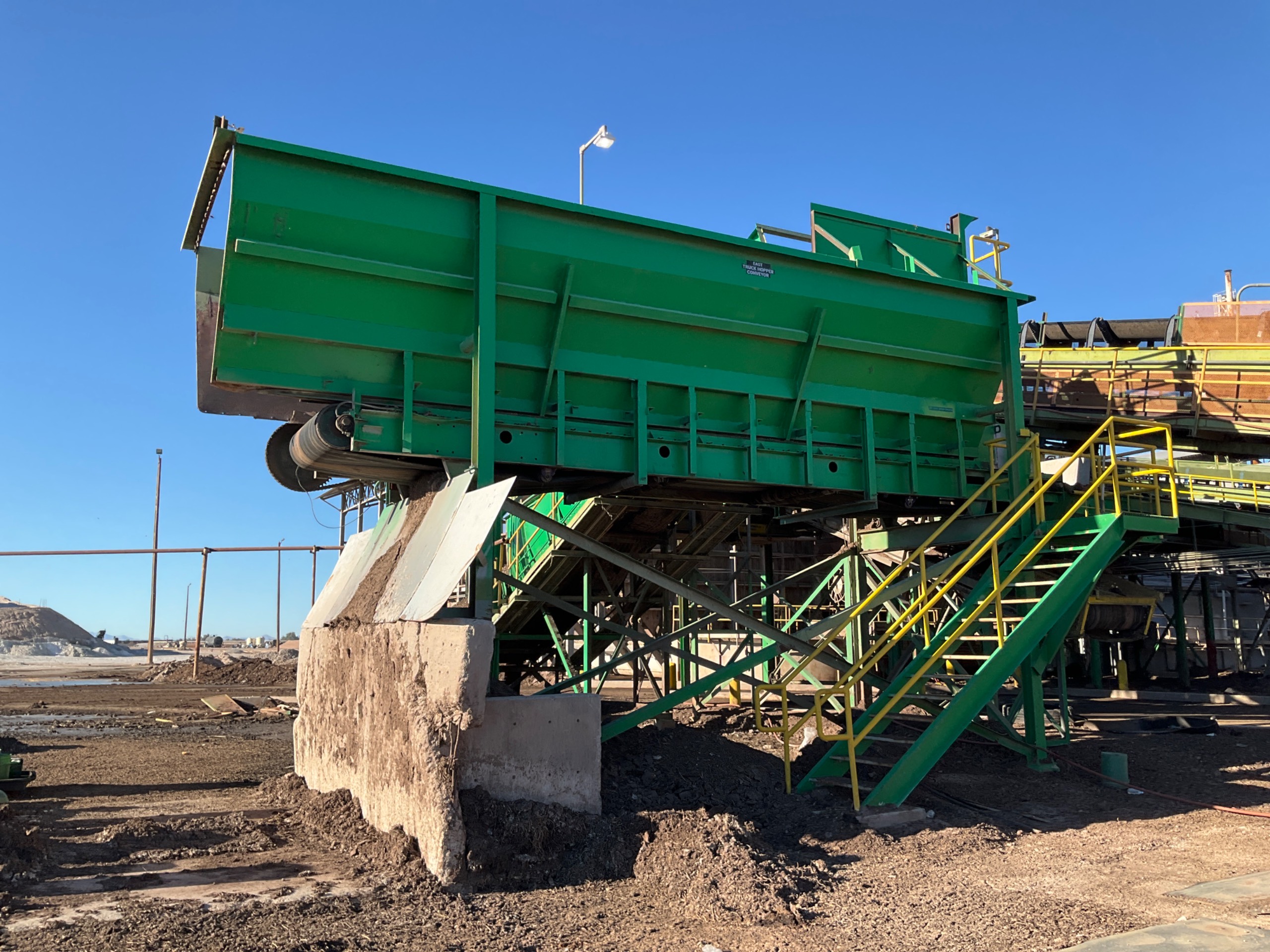 PPI INCLINE BELT CONVEYOR & HOPPER SYSTEM WITH SCALE - undefined