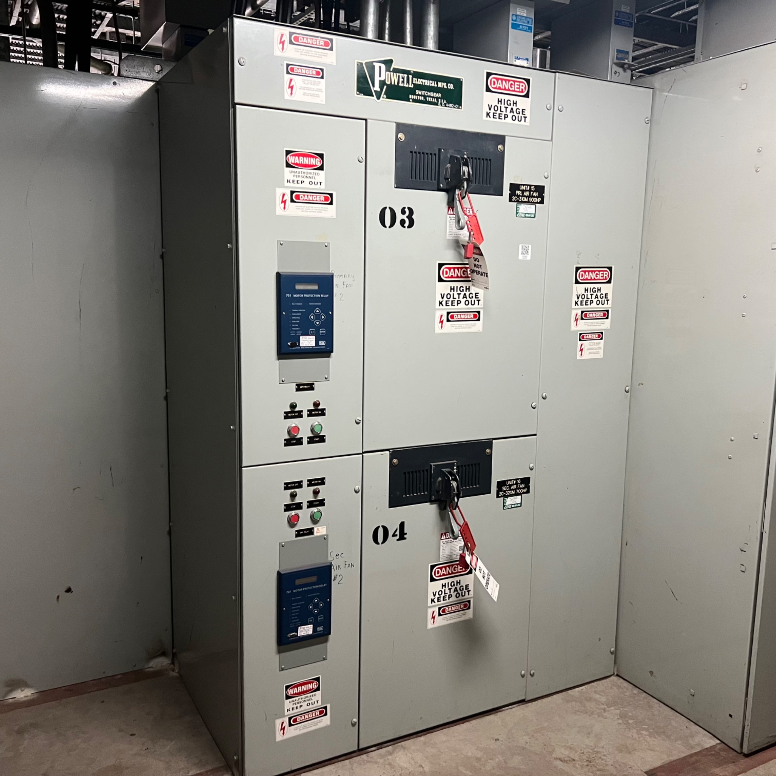 POWELL MEDIUM VOLTAGE SWITCHGEAR - undefined