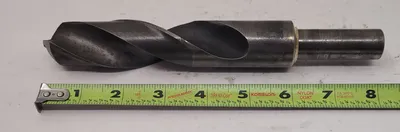 QUALTECH SPIRAL DRILL BIT, OAL 8.75”, 1.25” DRILL BIT DIAMETER, .75” SHANK DIAMETER - undefined