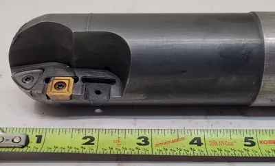 KENNAMETAL HERTEL R25.4 4.34750R506U INDEXABLE BALL NOSE END MILL OAL: 8-3/4IN D: 2IN - undefined