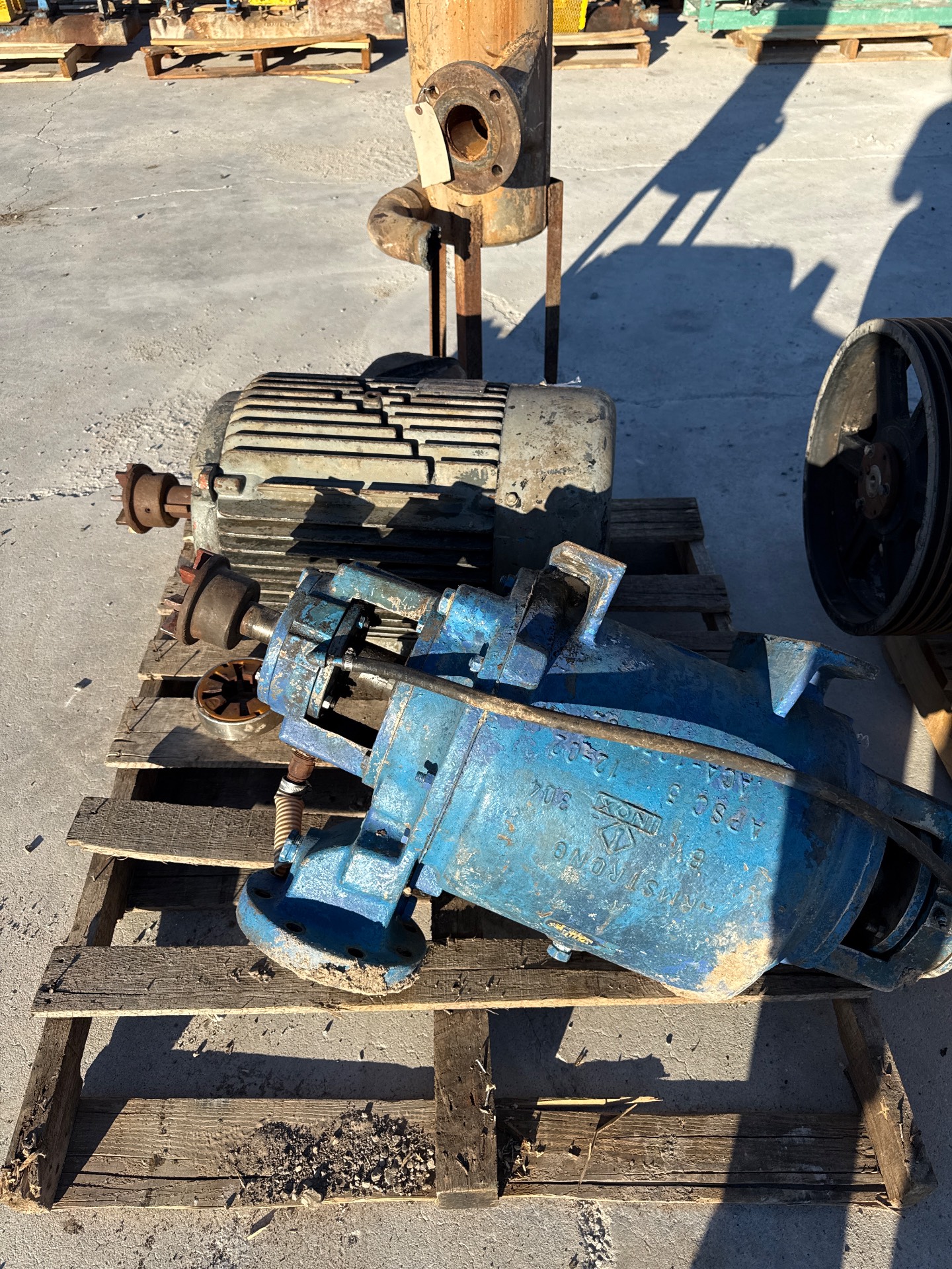 NASH SC5 PUMP & 30HP MOTOR ASSEMBLY - undefined