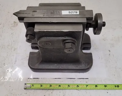 FRITZ WERNER ADJUSTABLE TAILSTOCK 6 3/8" TALL 7.5” LONG 5.5” WIDE - undefined