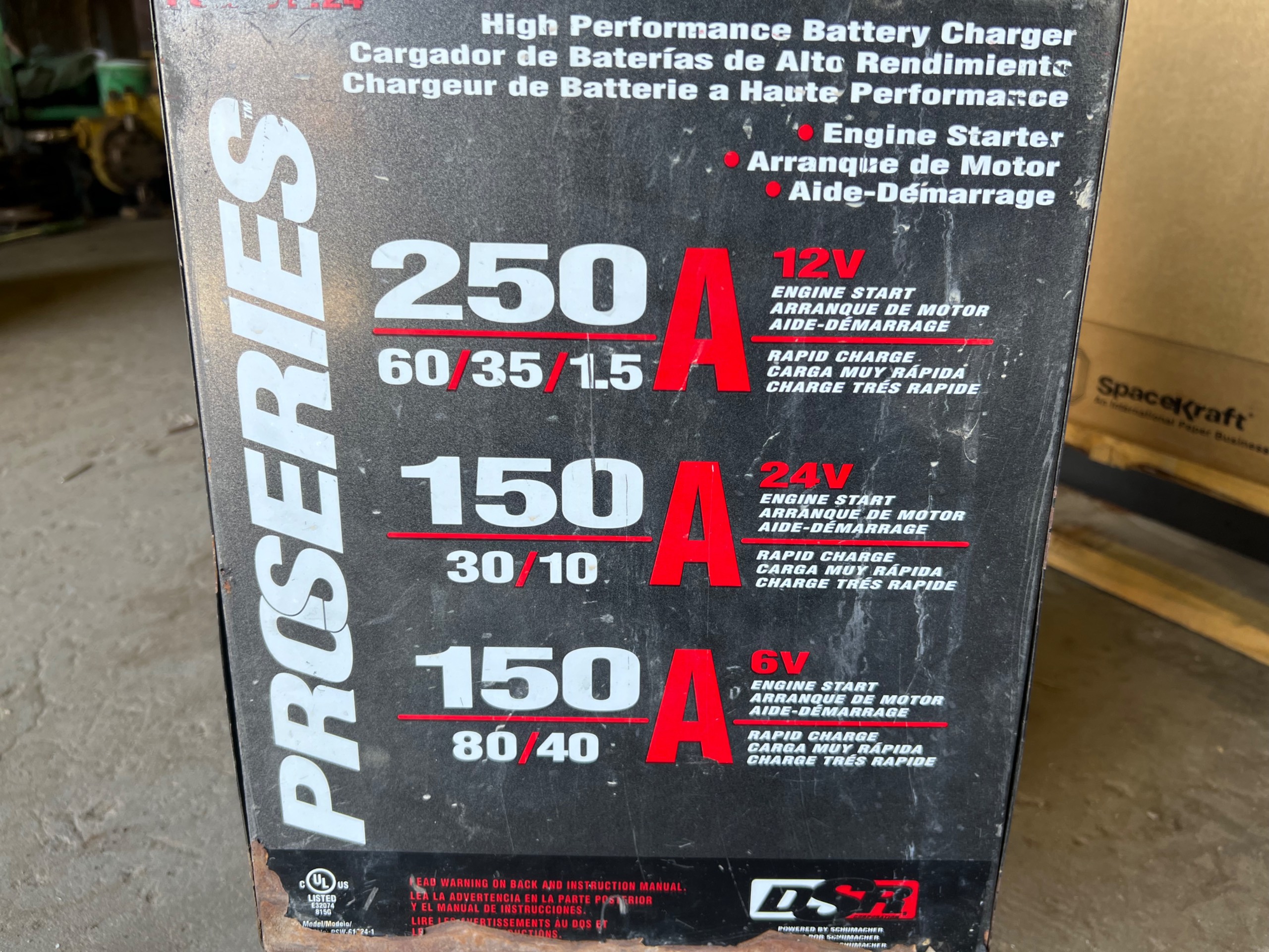 SCHUMACHER DSR PROSERIES BATTERY CHARGER - undefined