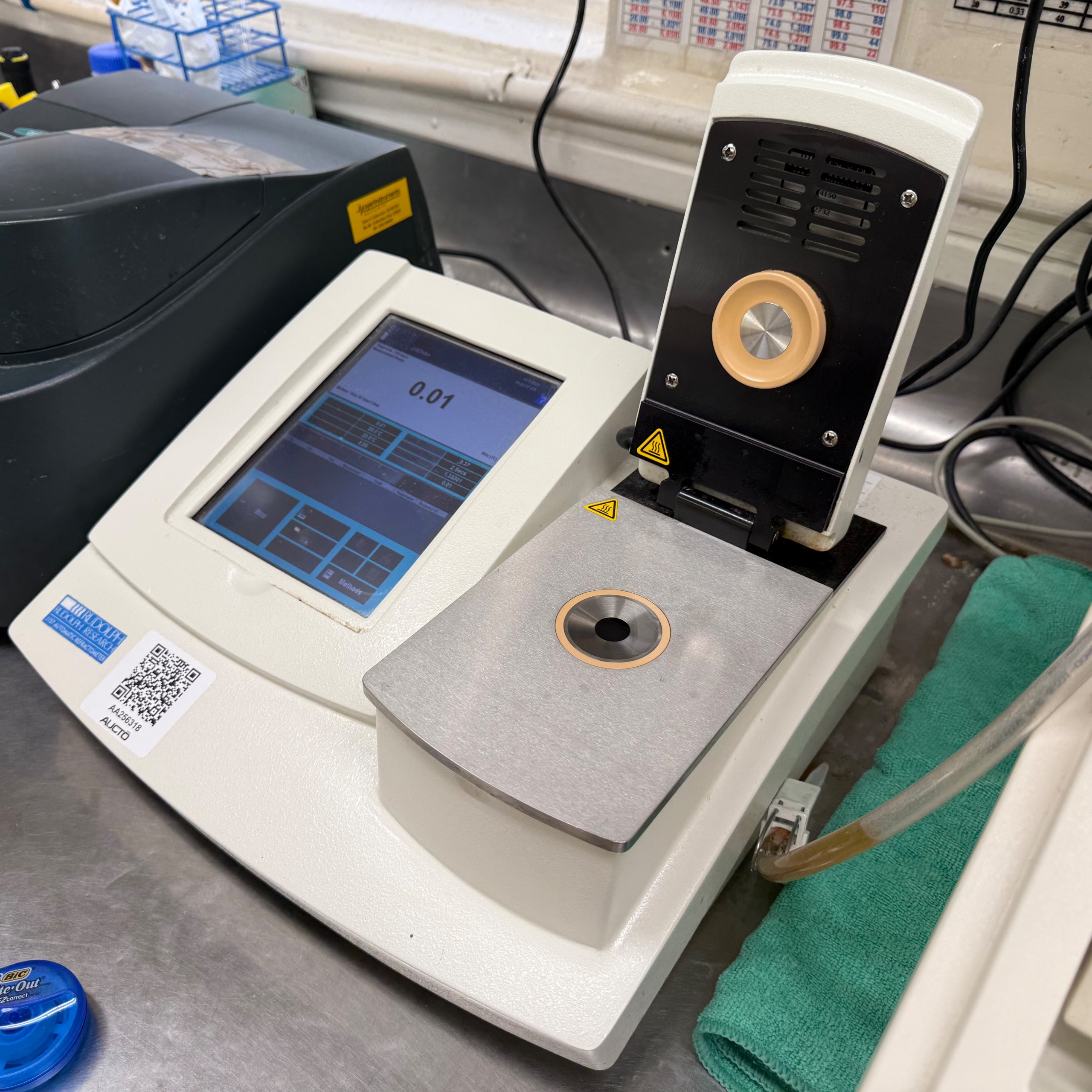 RUDOLPH RESEARCH ANALYTICAL J157 AUTOMATIC REFRACTOMETER - undefined
