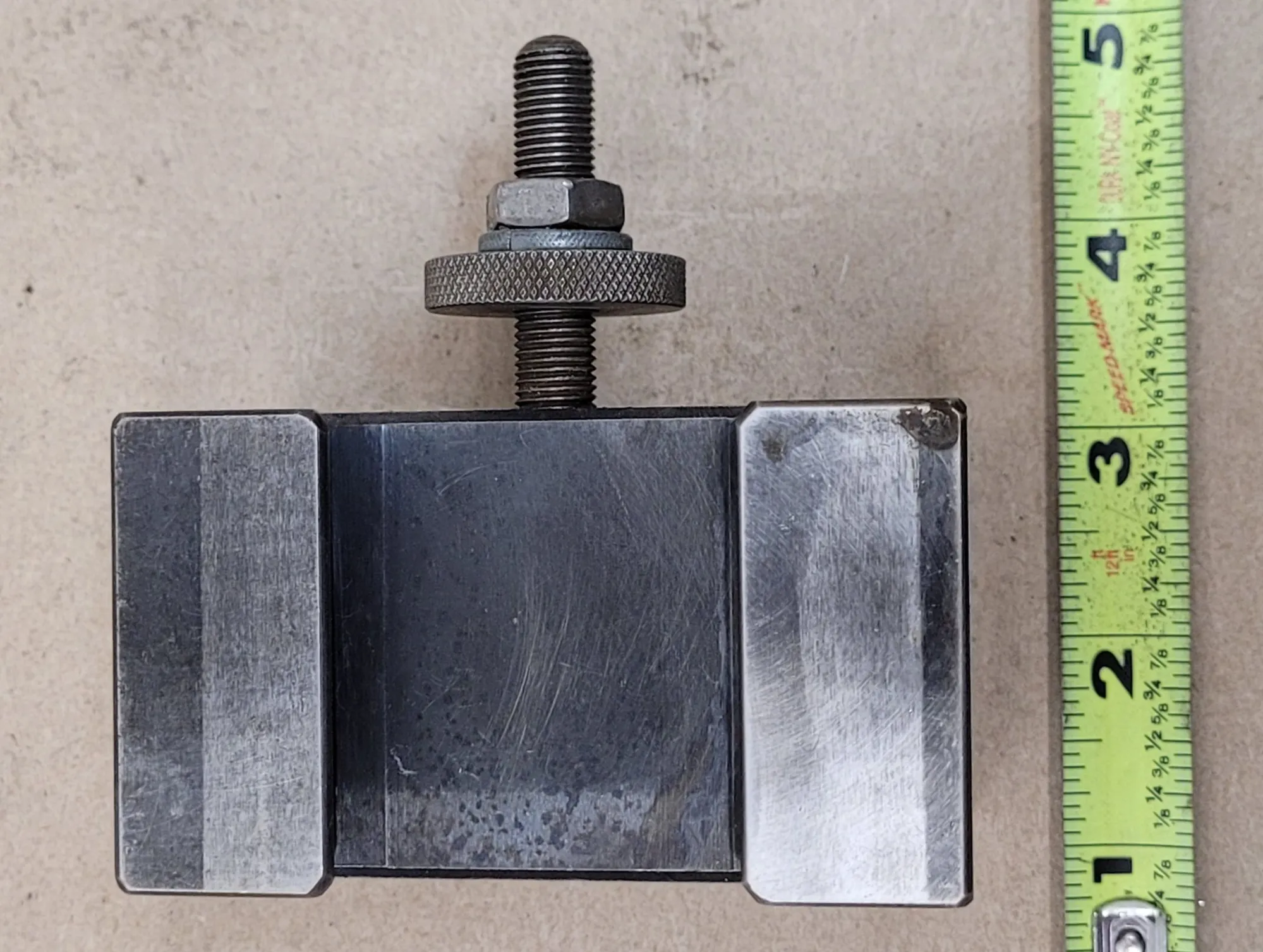 ALORIS CXA 4 BORING BAR HOLDER, 13-18" SWING, 1" CAPACITY, 2-1/4" WEDGE, 1" CENTERLINE HEIGHT - undefined