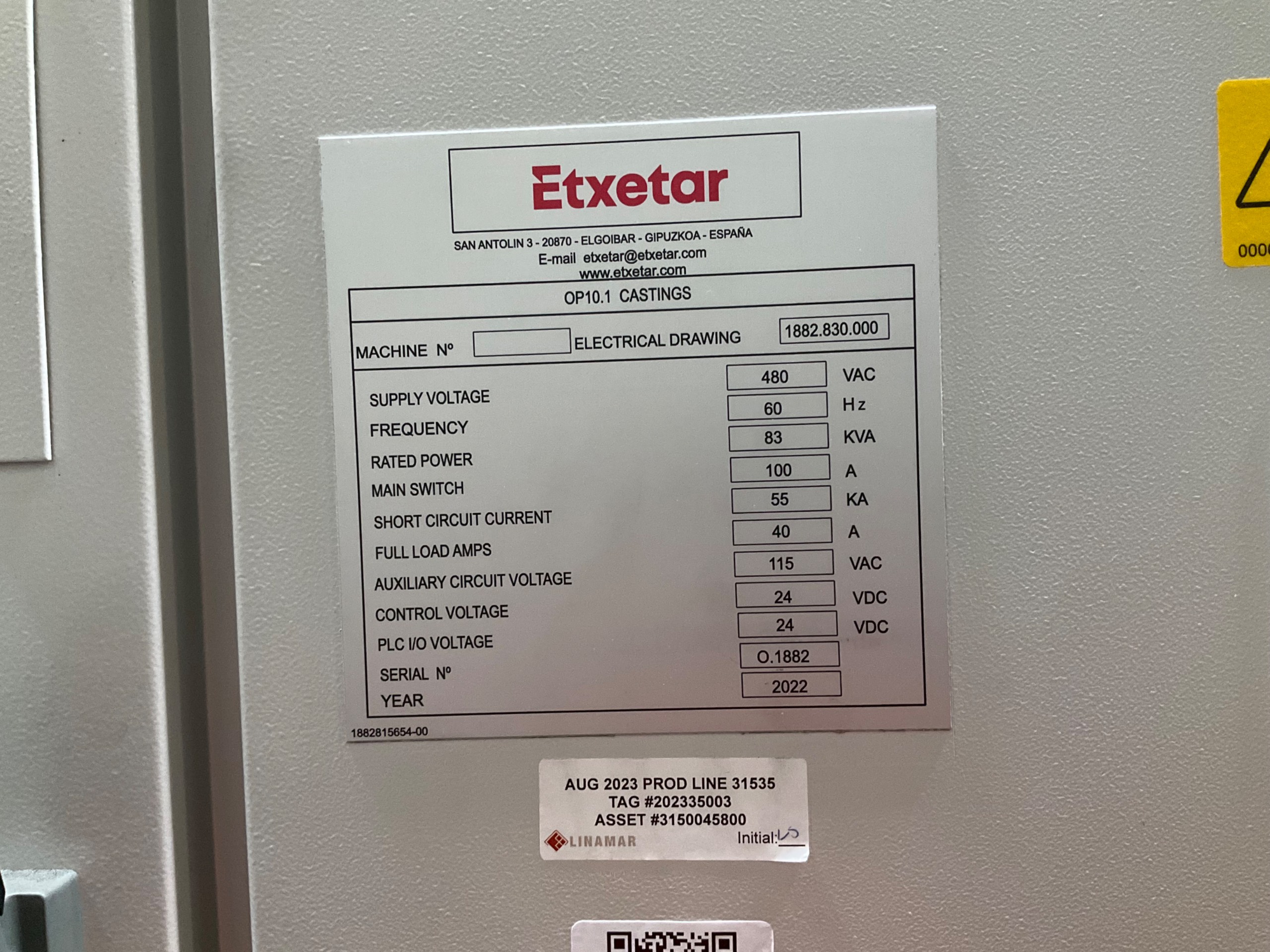 2022 ETXETAR XFLEX TWIN UNIVERSAL MACHINING CENTER - undefined