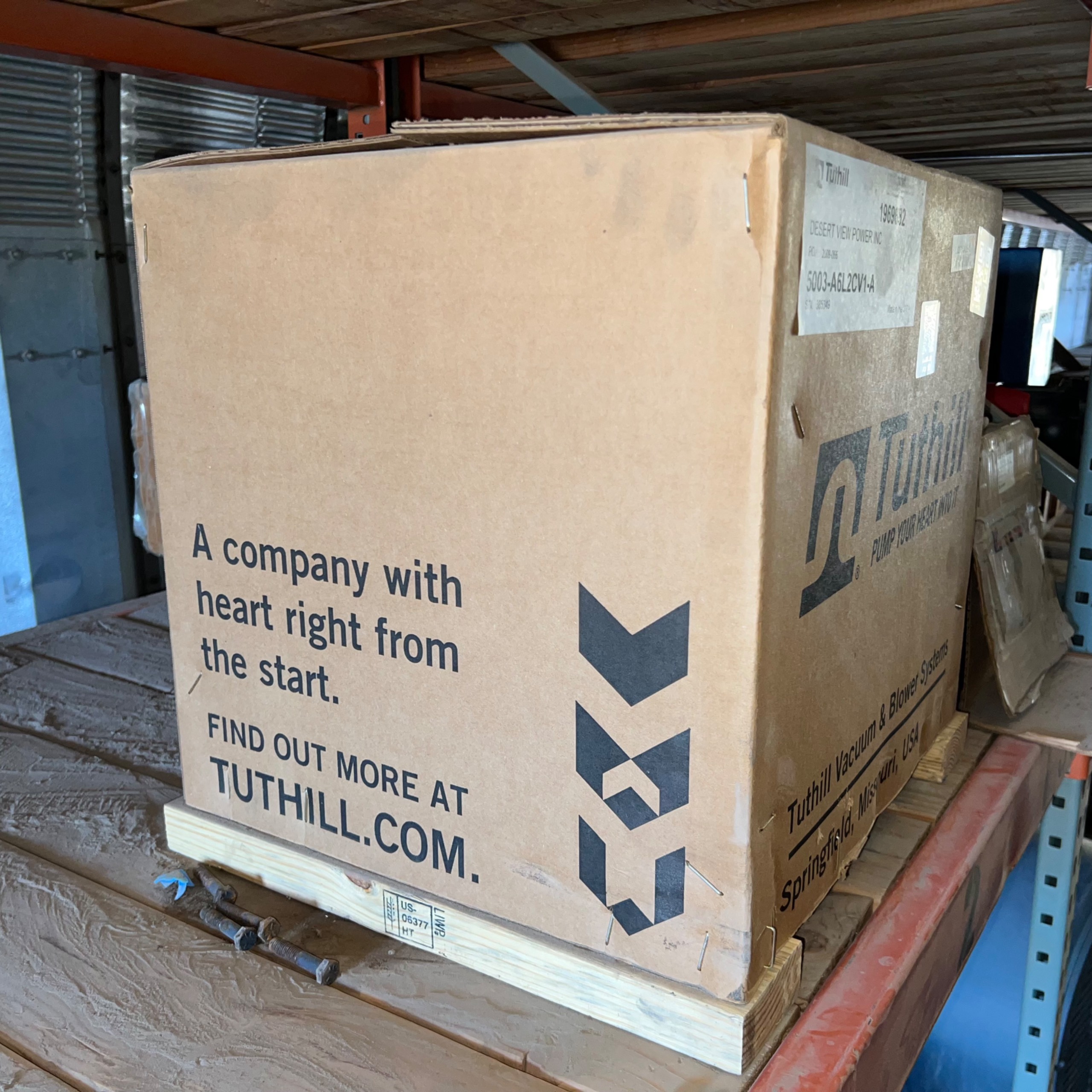 2020 TUTHILL 5003-A6L2CV1-A BLOWER - undefined