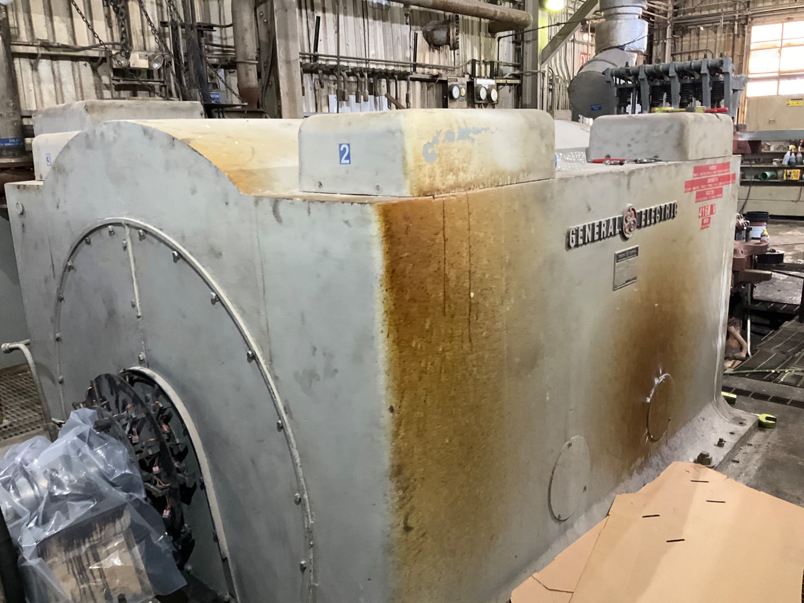 GENERAL ELECTRIC 316X163 STEAM TURBINE–GENERATOR - undefined