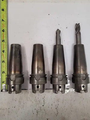 GUHRING GM300 04736 HSK40A / 12MM SHRINK FIT TOOL HOLDER LOT OF 4 - undefined