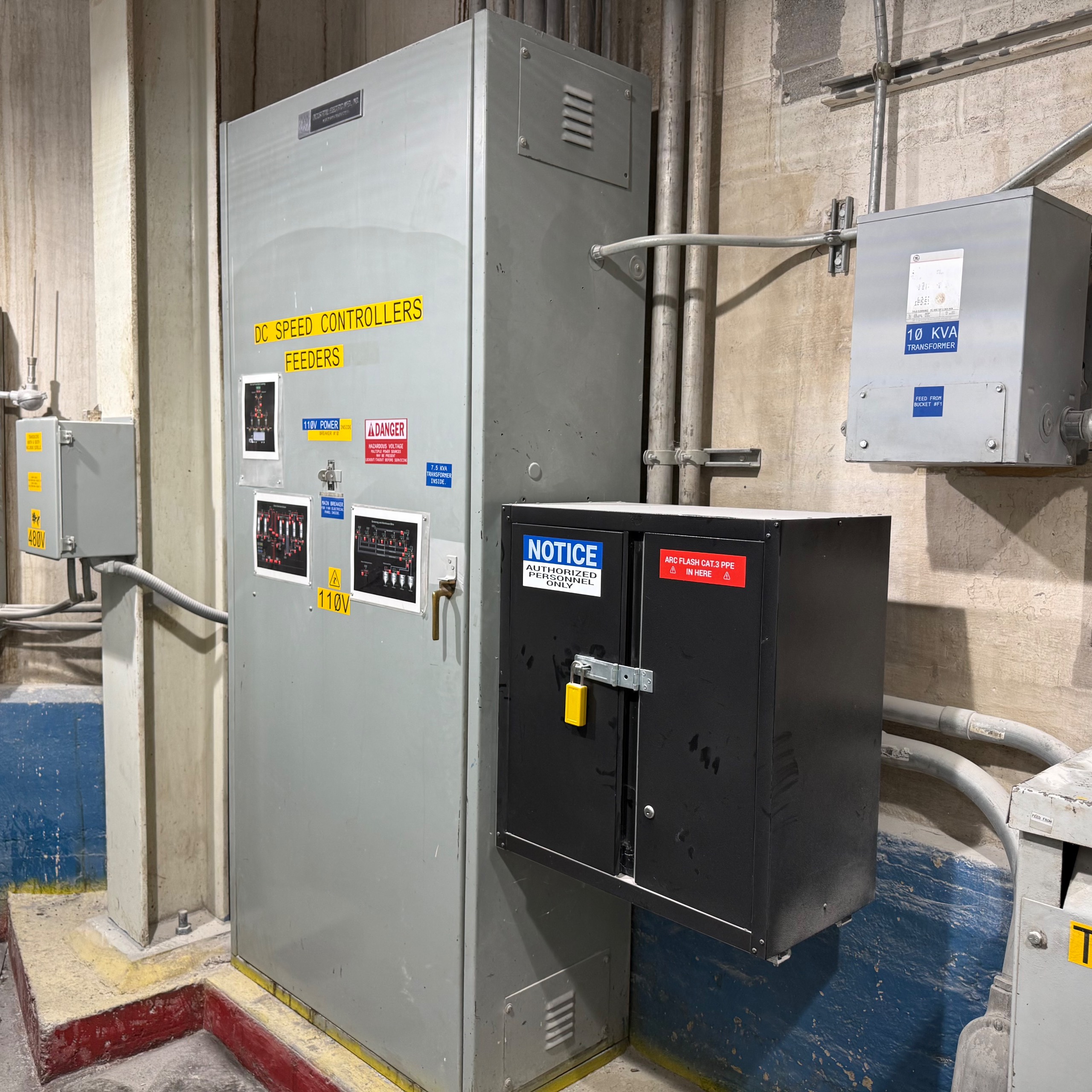 CONTENTS OF ELECTRICAL ROOM - undefined