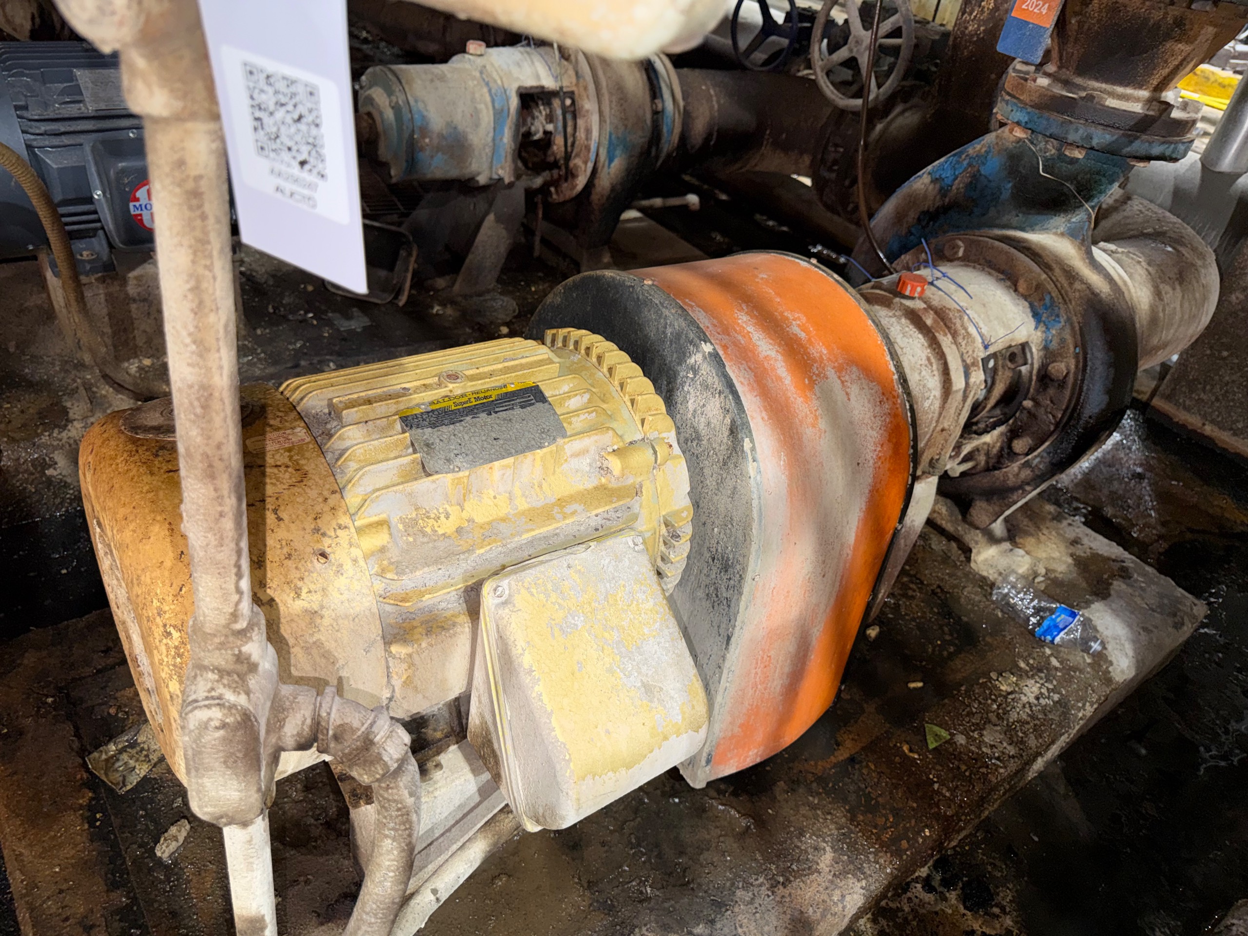 WORTHINGTON PUMP & 15HP MOTOR ASSEMBLY - undefined