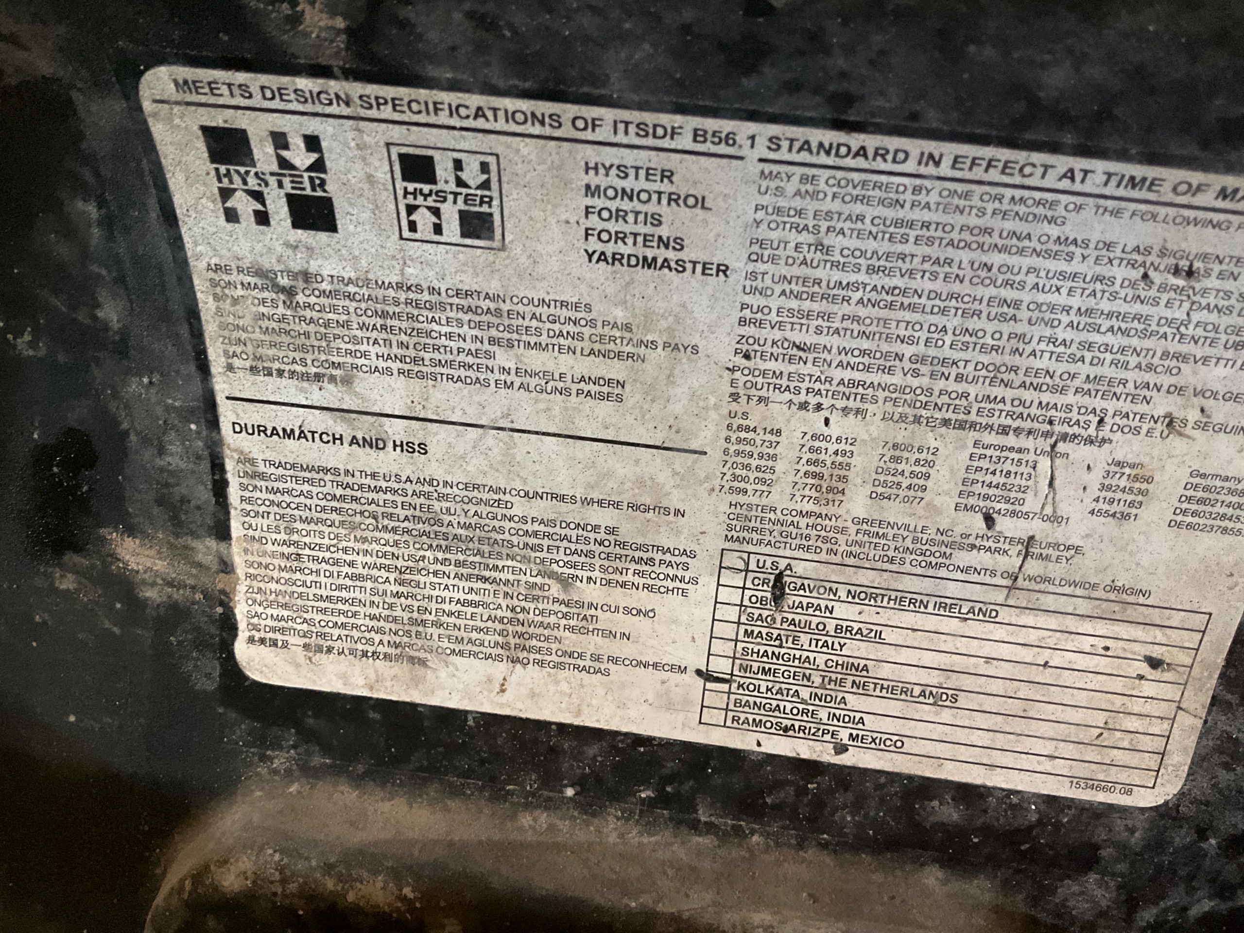 HYSTER H80FT SIT-DOWN FORKLIFT - undefined