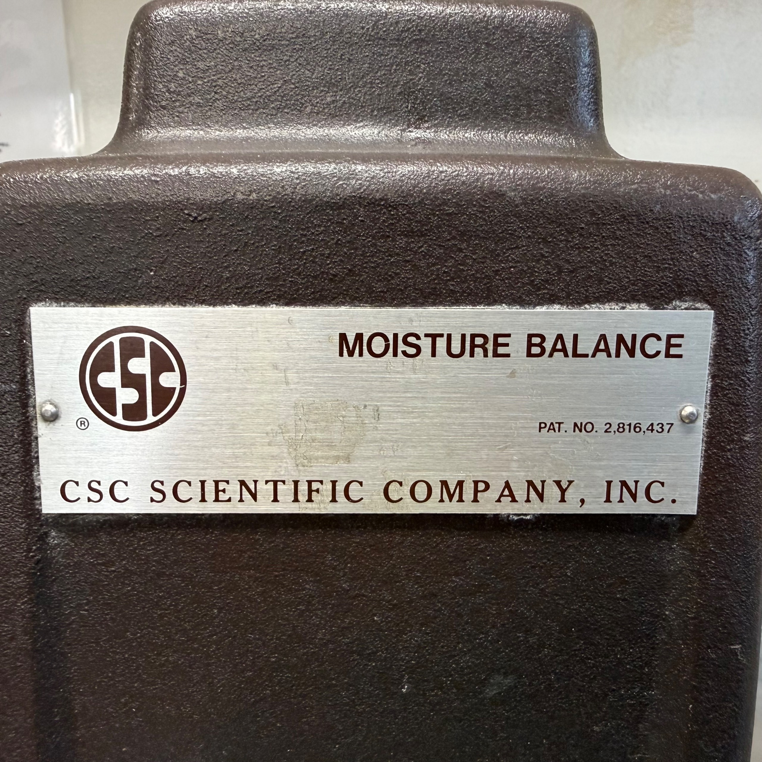CSC SCIENTIFIC COMPANY MOISTURE BALANCE - undefined
