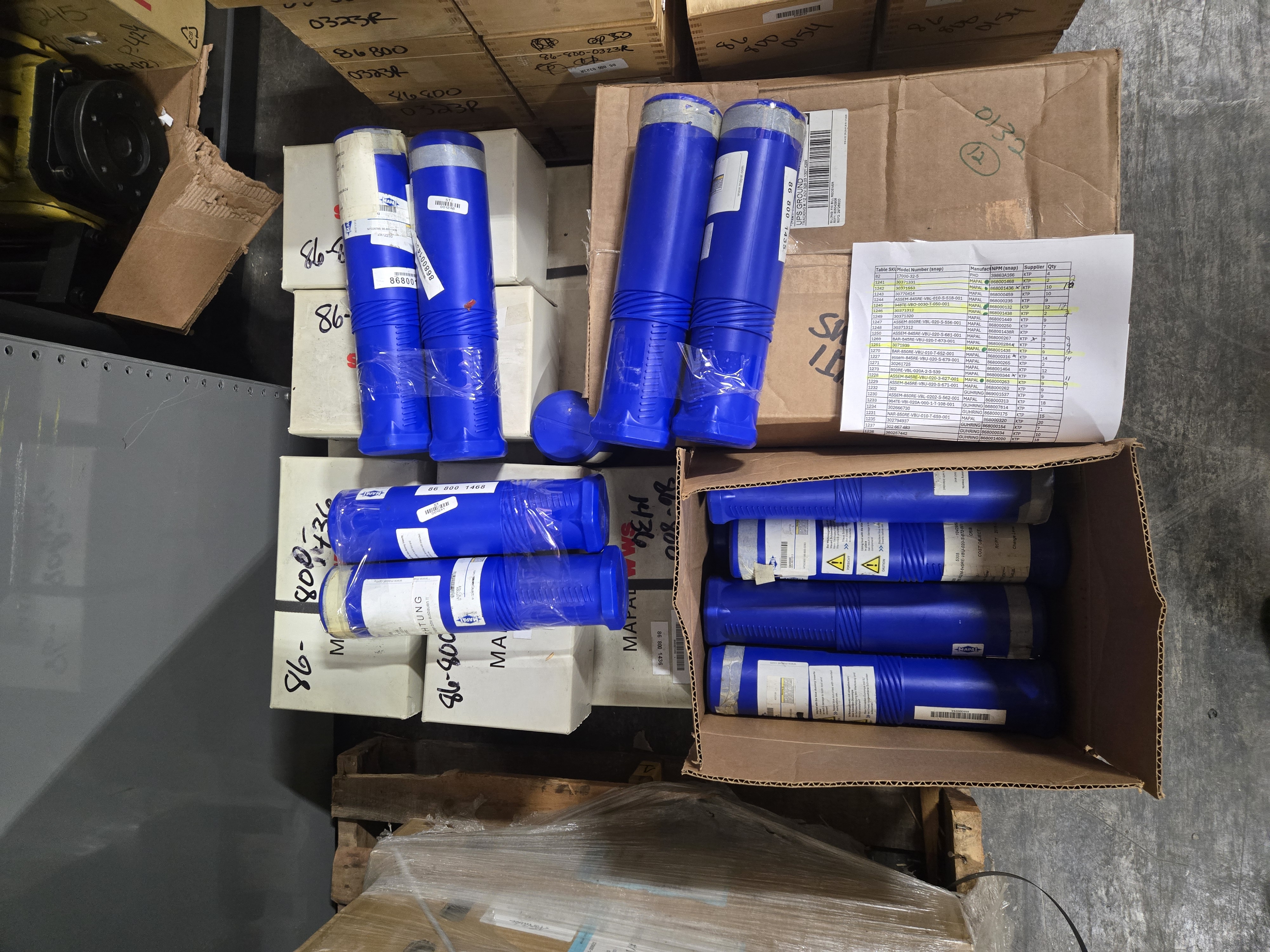 BULK QTY OF MAPAL TOOLING - undefined