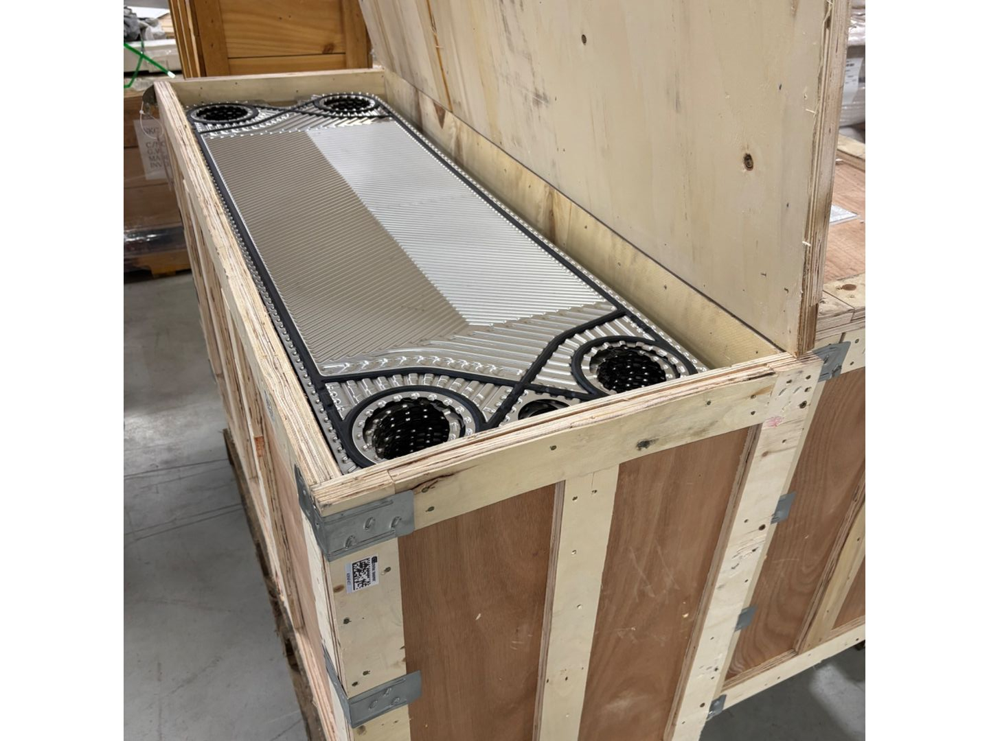 BULK QTY OF TRANTER PLATE HEAT EXCHANGERS - undefined