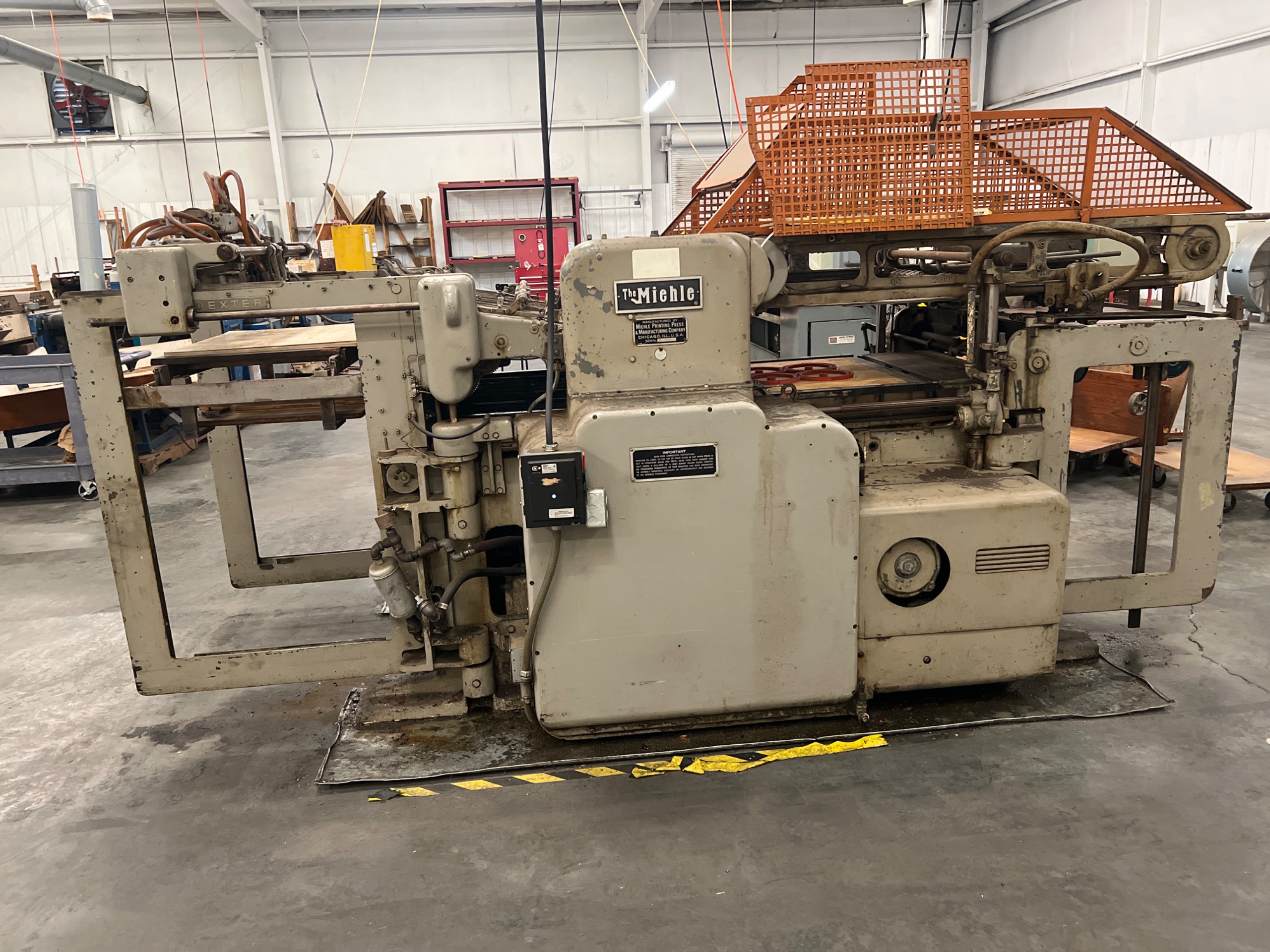 THE MIEHLE PRINTING PRESS - undefined