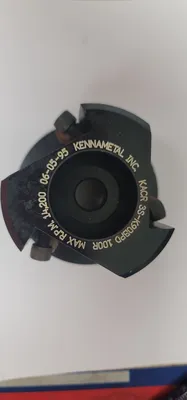 KENNAMETAL SET OF 3 3" O.D. 90 DEG FACE MILLS KACR 3S-K90BPD 100R - undefined