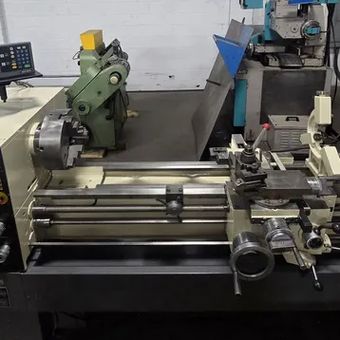 NARDINI NODUS ND1760 GAP BED LATHE 17-1/4" SWING, 60" CENTERS, 30-2360 RPM, 8/4HP, 440V - undefined