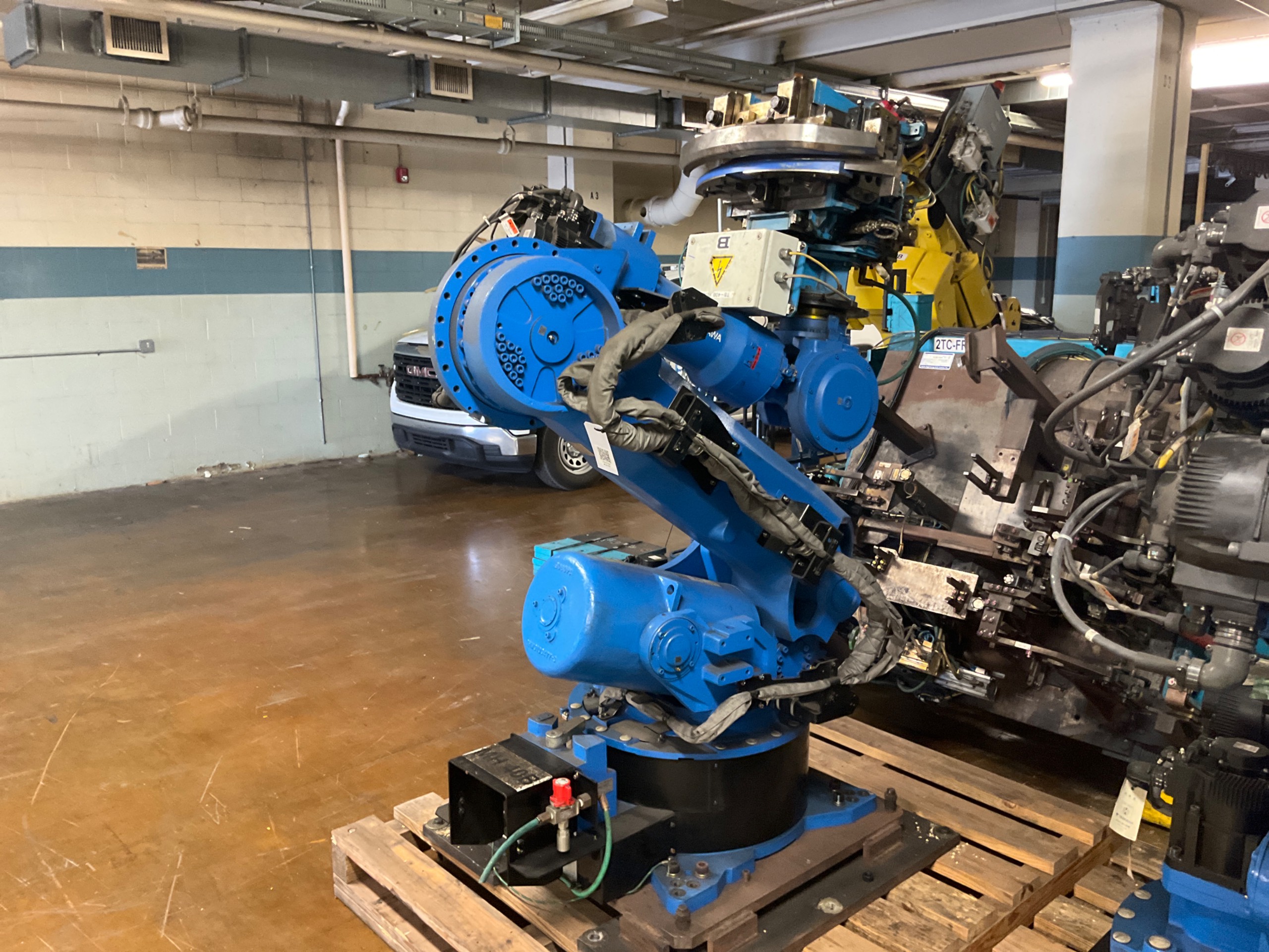 2014 YASKAWA MOTOMAN ES280D ARTICULATED ROBOT & DX100 CONTROLLER ASSEMBLY - undefined