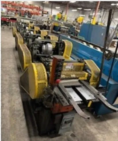 ARTOS 4'' OGEE ROLL FORMER, 165 FPM MAX SPEED, 24 GA MAX THICKNESS - undefined