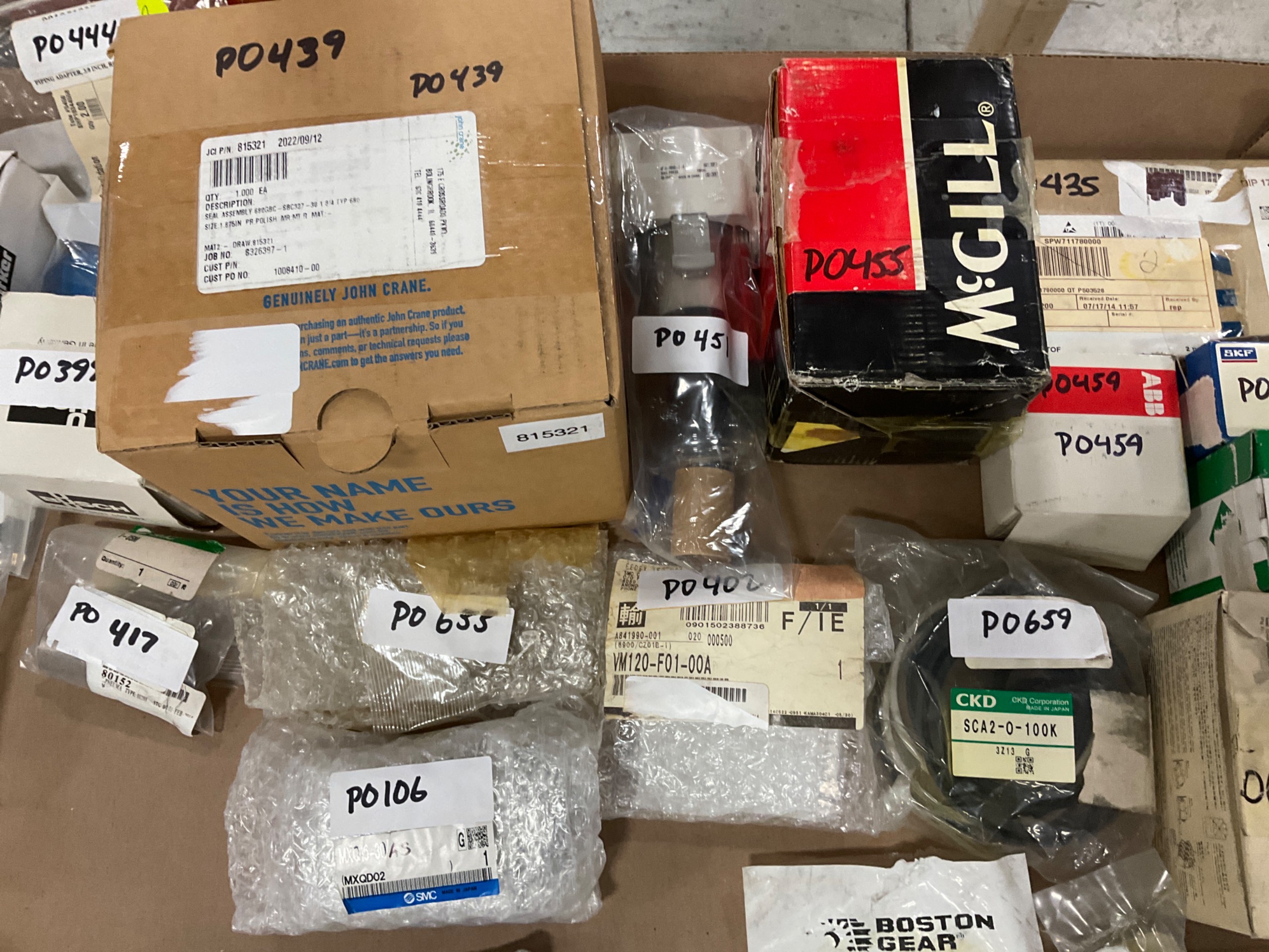 BULK QTY OF ELECTRICAL COMPONENTS - undefined